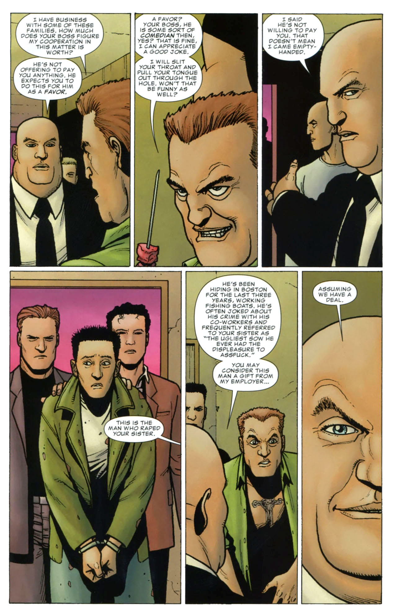 Read online PunisherMAX comic -  Issue #3 - 9