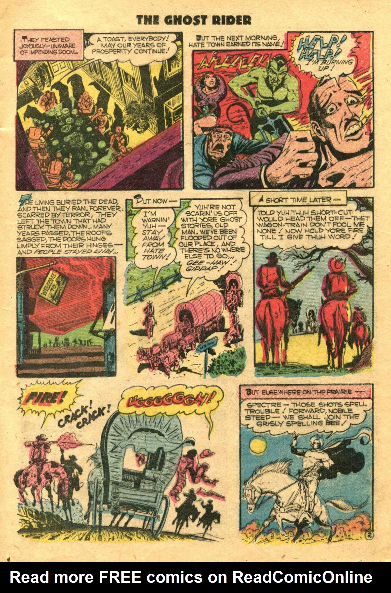 Read online The Ghost Rider (1950) comic -  Issue #9 - 14
