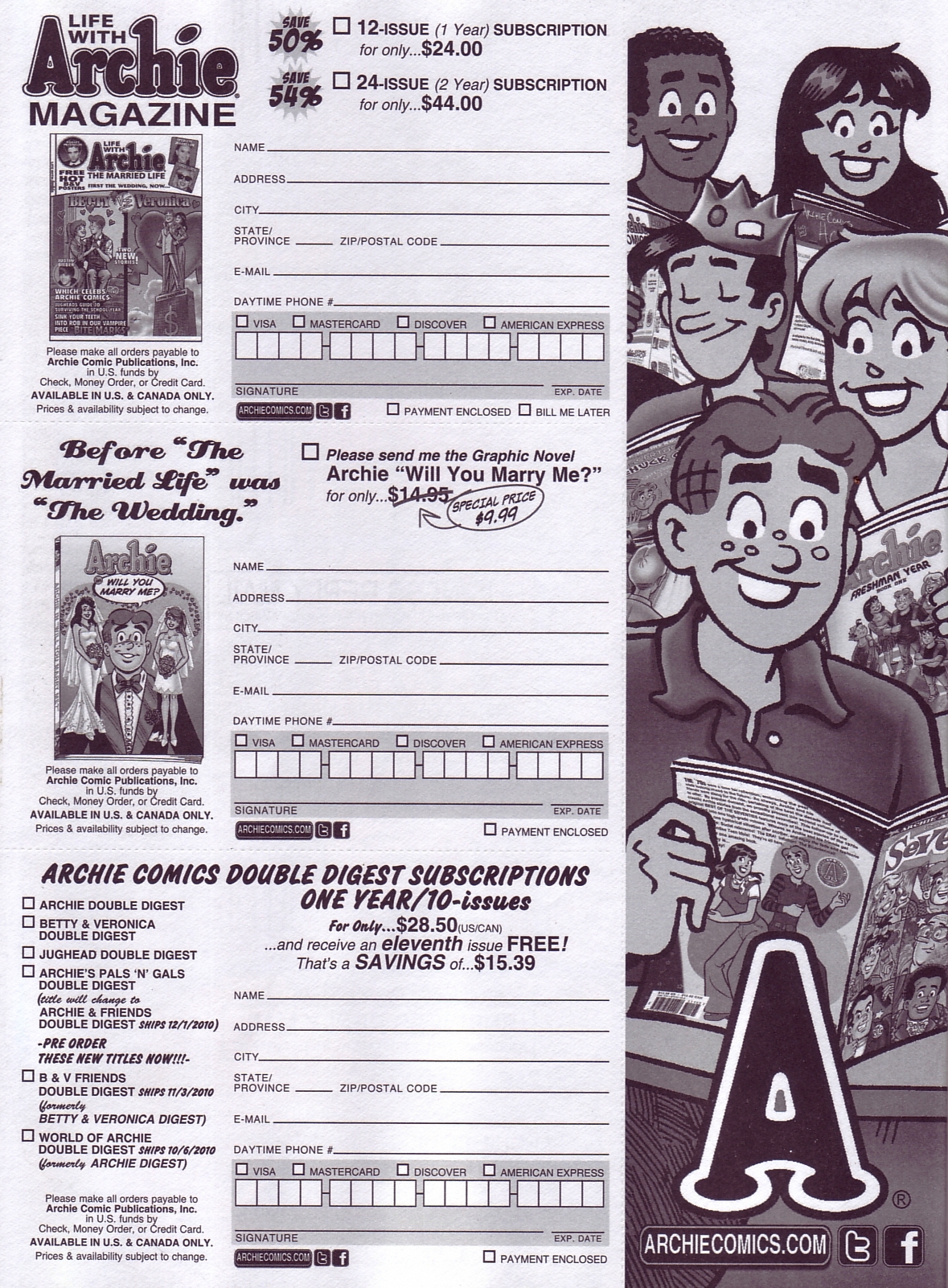 Read online Life With Archie (2010) comic -  Issue #1 - 52