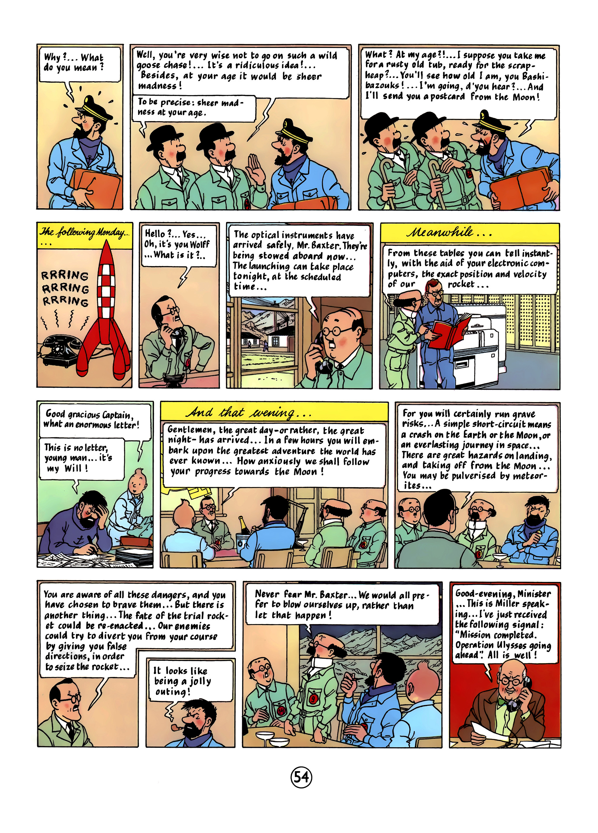 Read online The Adventures of Tintin comic -  Issue #16 - 57