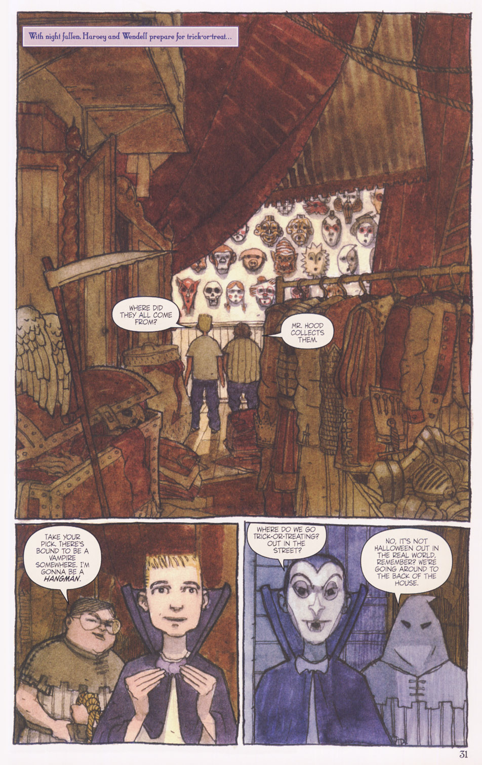 Read online Clive Barker's The Thief Of Always comic -  Issue #1 - 32