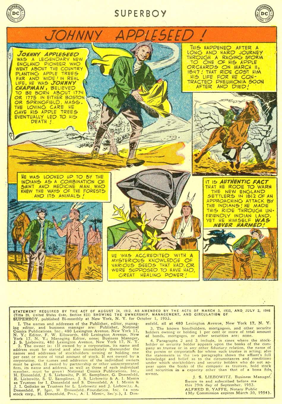 Read online Superboy (1949) comic -  Issue #31 - 25