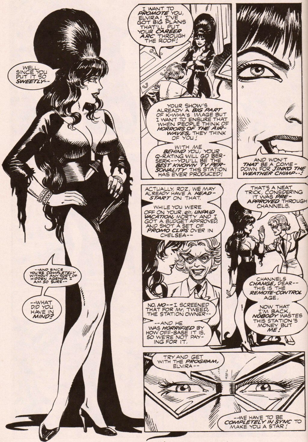 Read online Elvira, Mistress of the Dark comic -  Issue #7 - 6