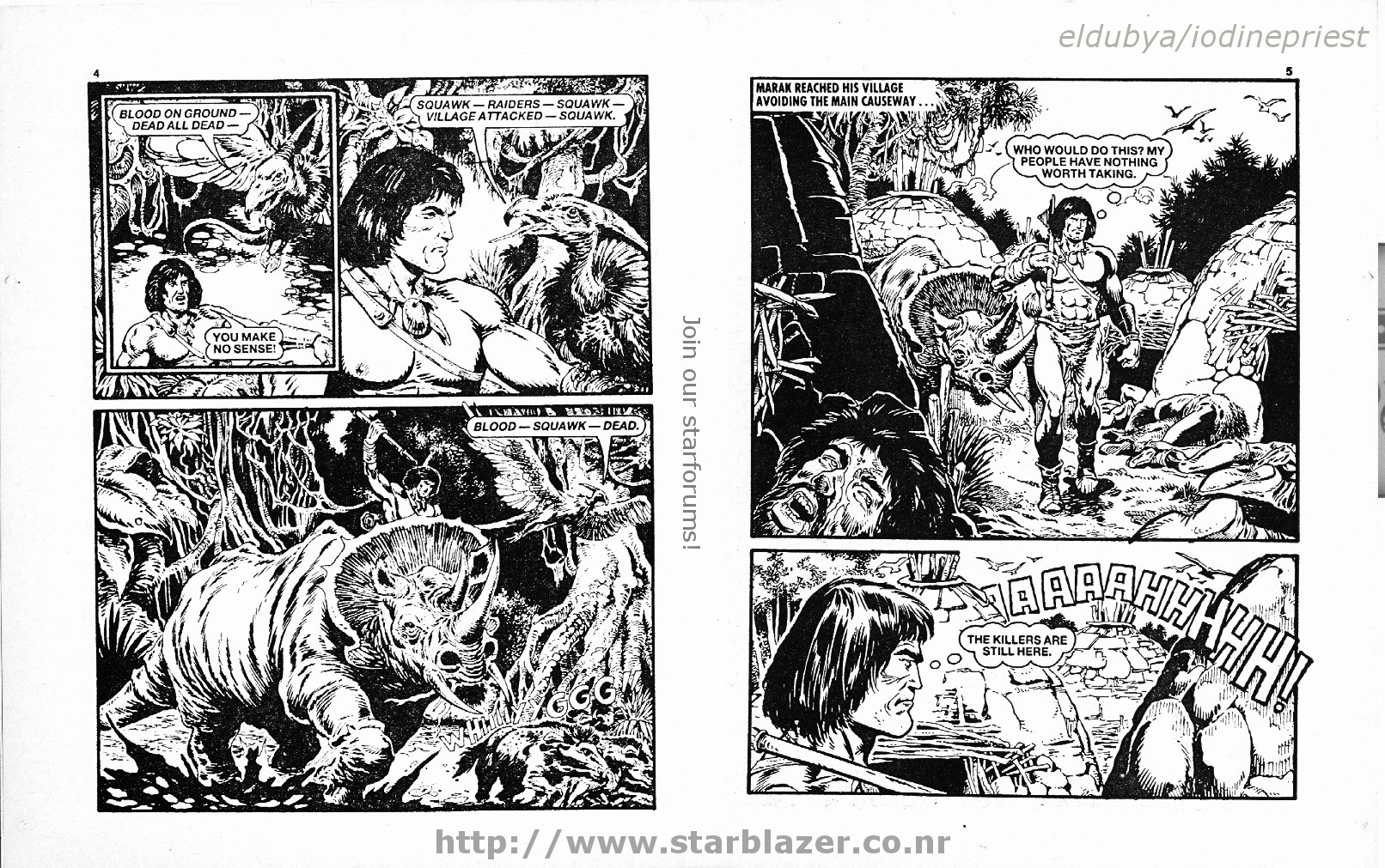 Read online Starblazer comic -  Issue #238 - 4