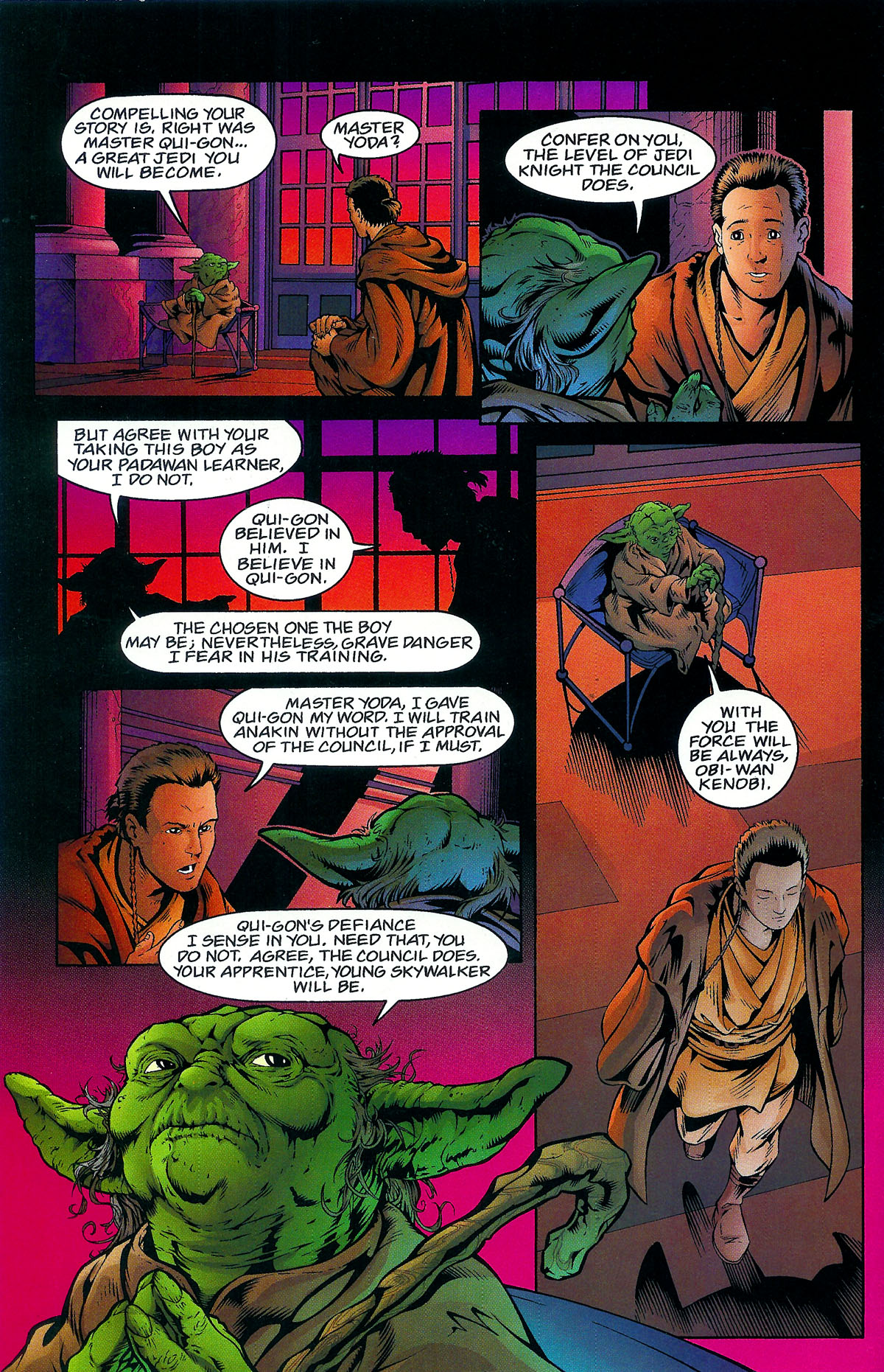 Read online Star Wars: Episode I comic -  Issue # Issue - Obi-Wan Kenobi - 24