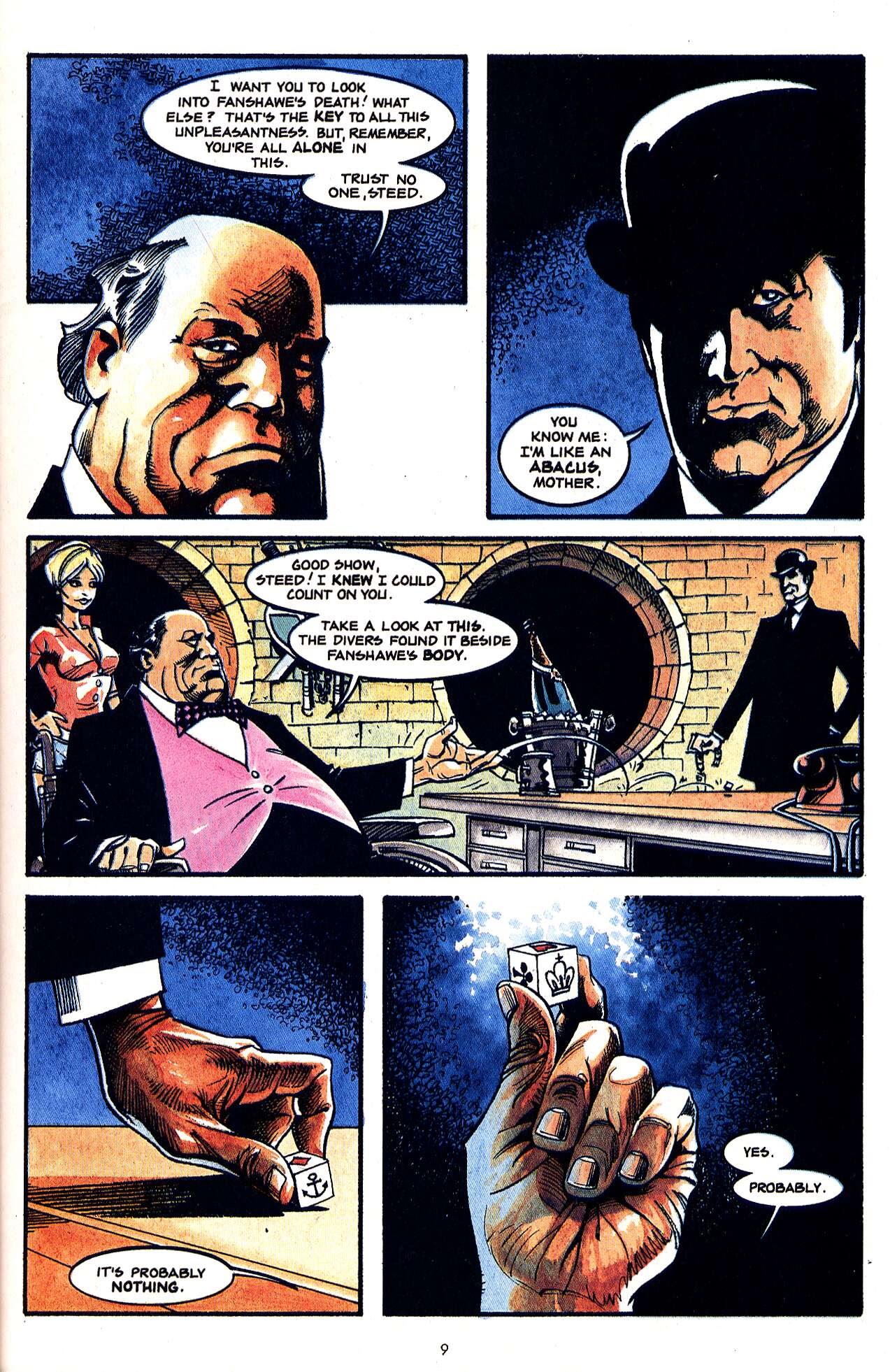 Read online Steed and Mrs. Peel (2012) comic -  Issue #1 - 12