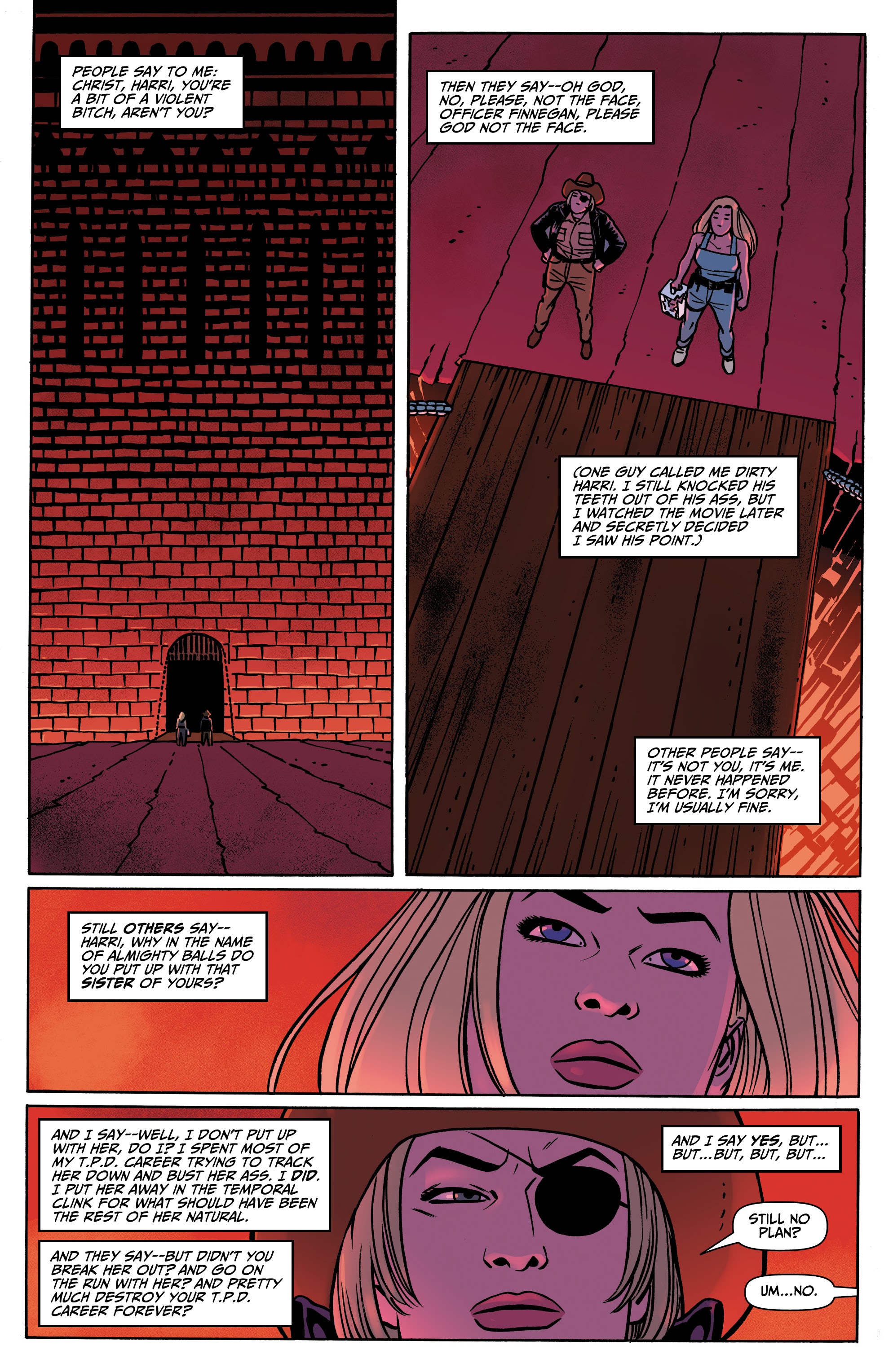 Read online Marjorie Finnegan, Temporal Criminal comic -  Issue #8 - 2