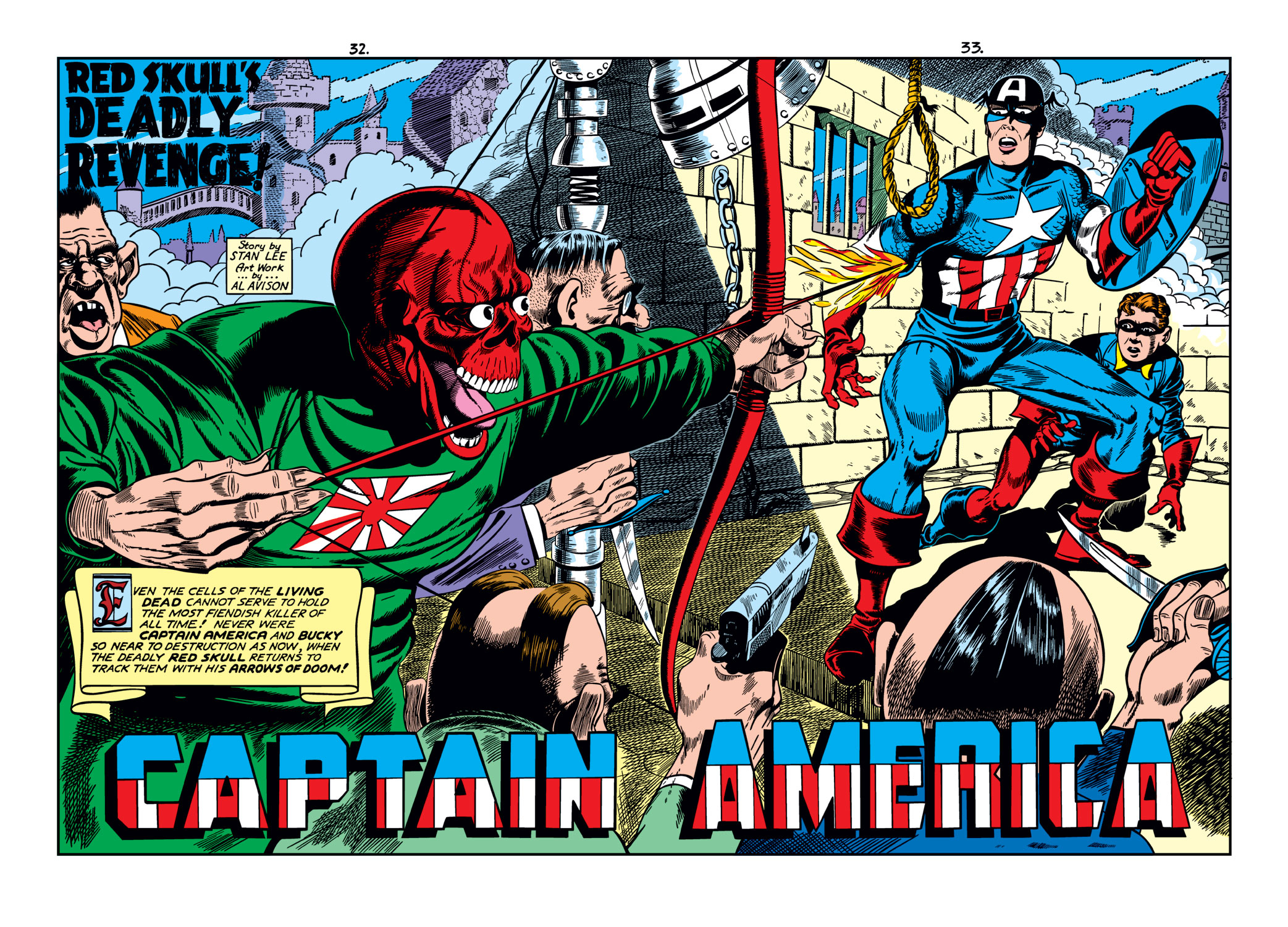 Read online Captain America Comics comic -  Issue #16 - 34