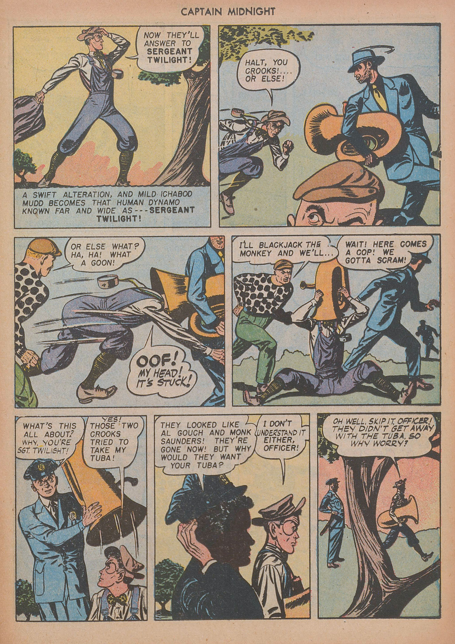 Read online Captain Midnight (1942) comic -  Issue #50 - 29