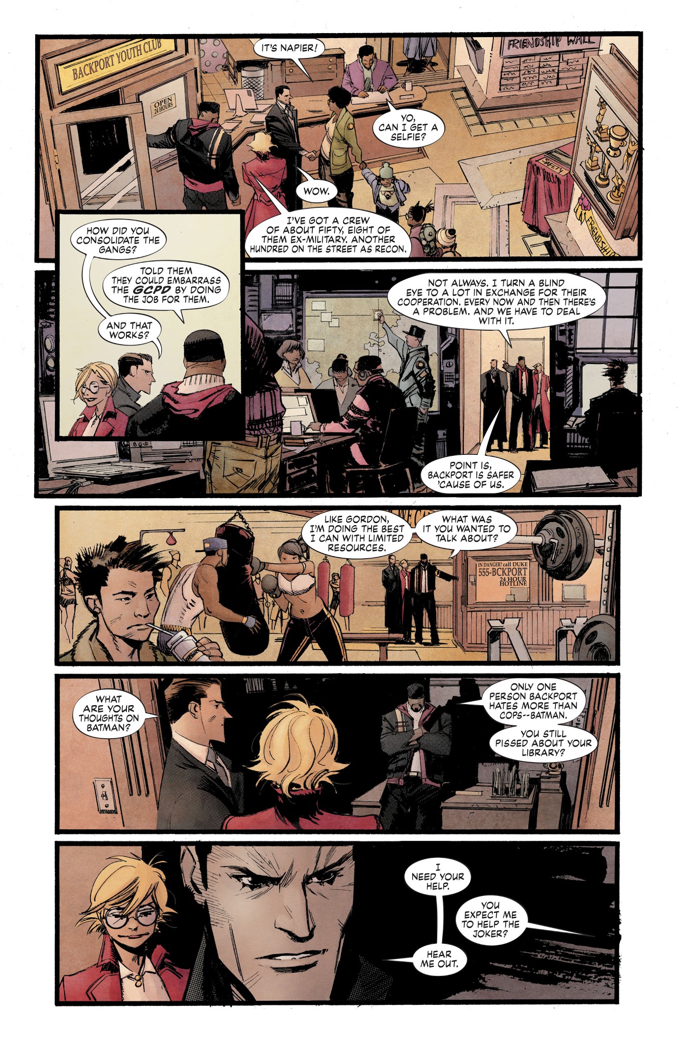 Read online Batman: White Knight comic -  Issue #3 - 21