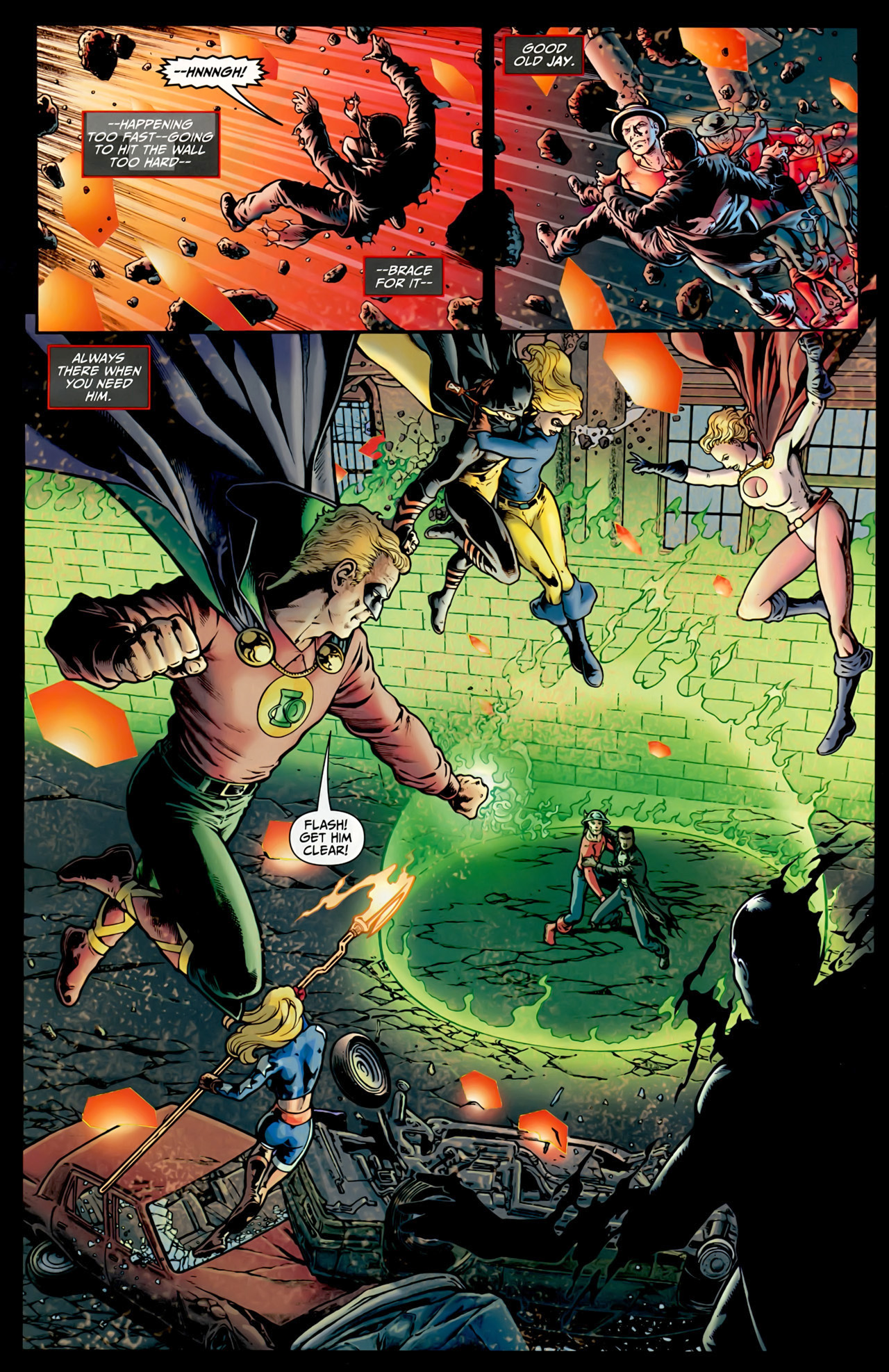 Read online JSA vs. Kobra comic -  Issue #1 - 6
