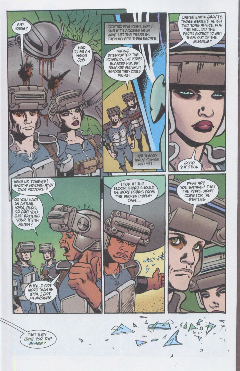 Read online Dead Corps(e) comic -  Issue #1 - 9