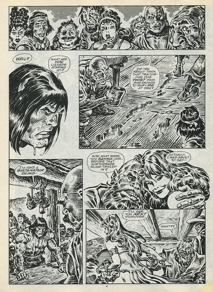 The Savage Sword Of Conan issue 196 - Page 6