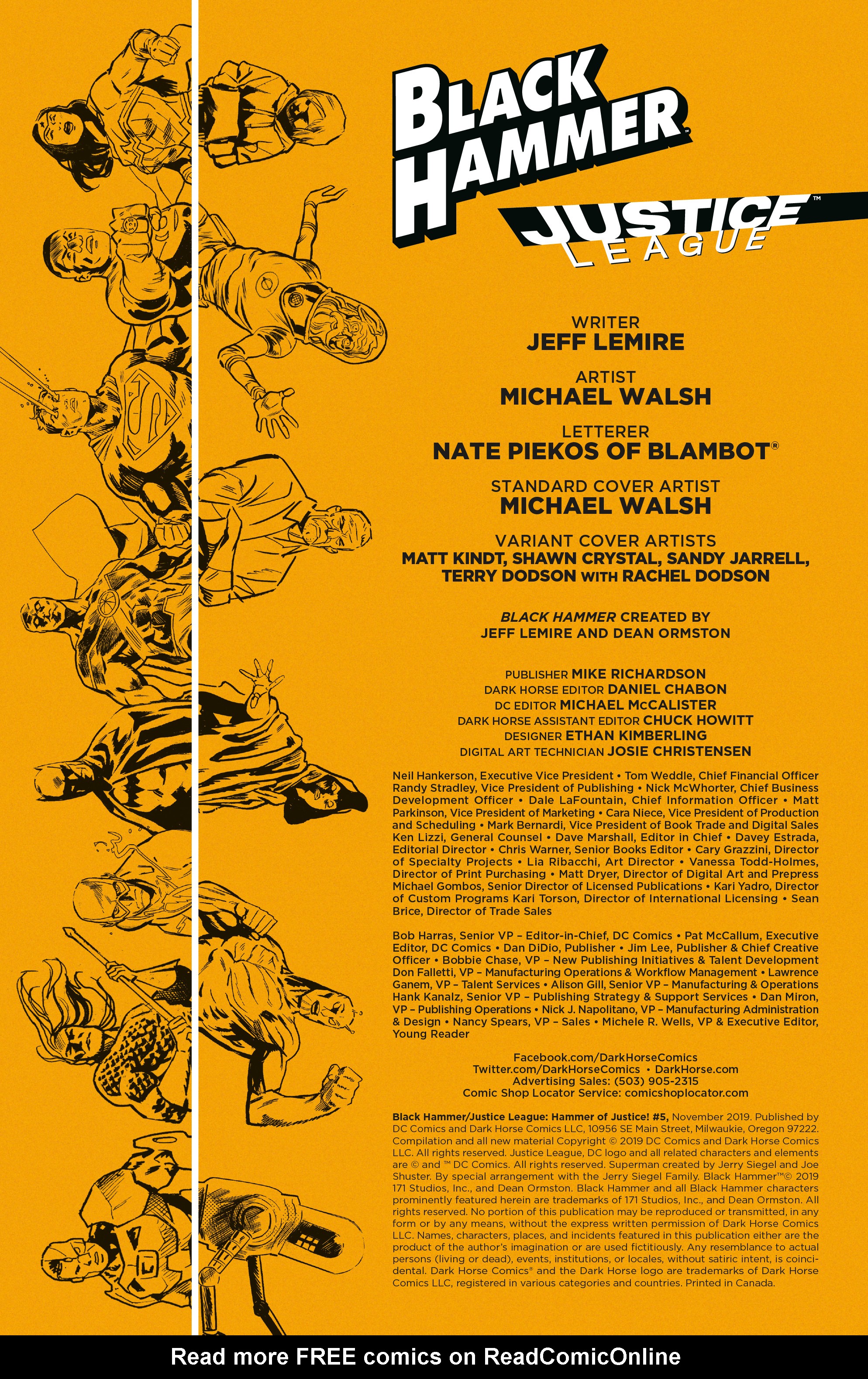 Read online Black Hammer/Justice League: Hammer of Justice! comic -  Issue #5 - 2