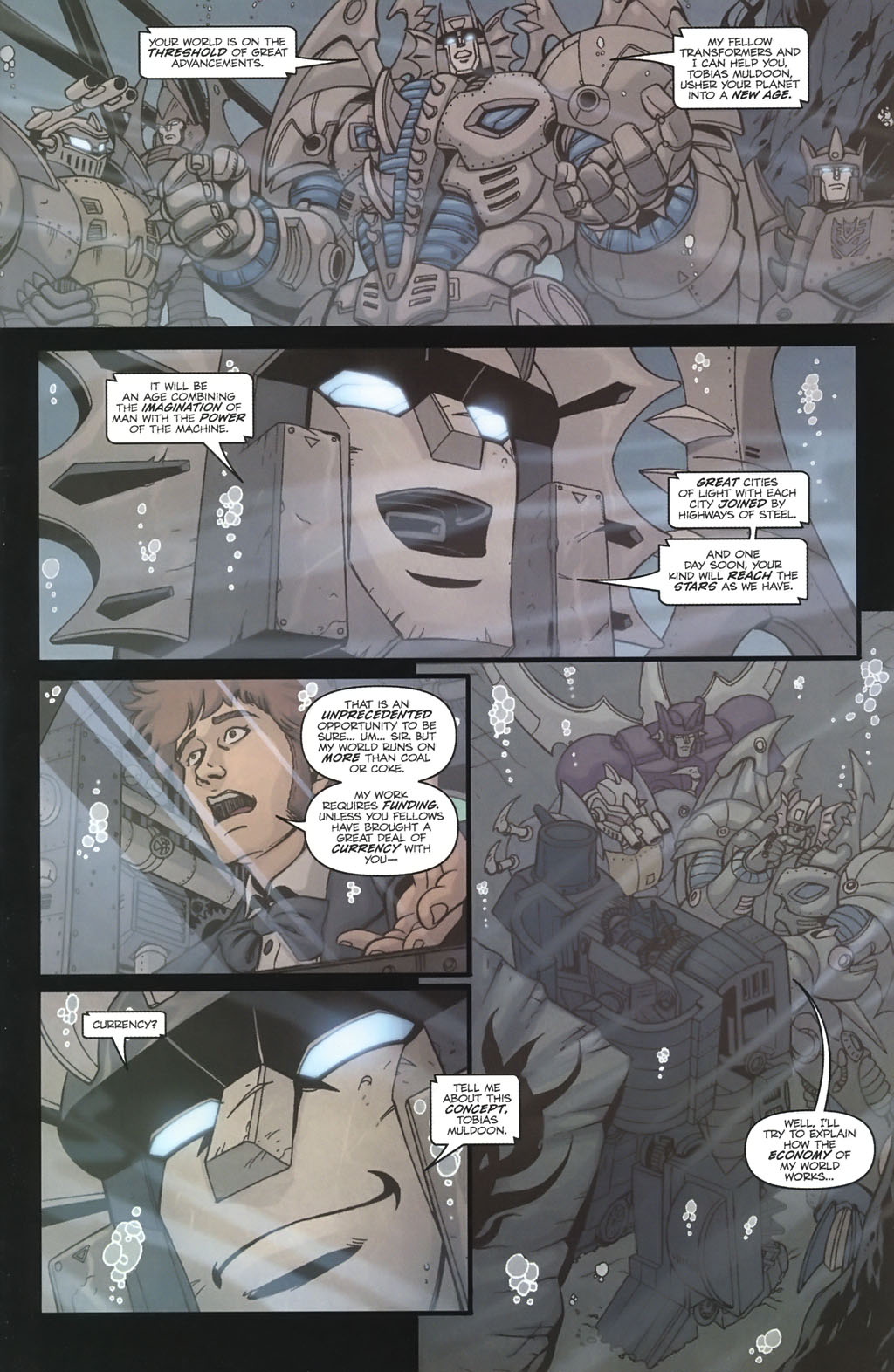 The Transformers: Evolutions issue 2 - Page 10