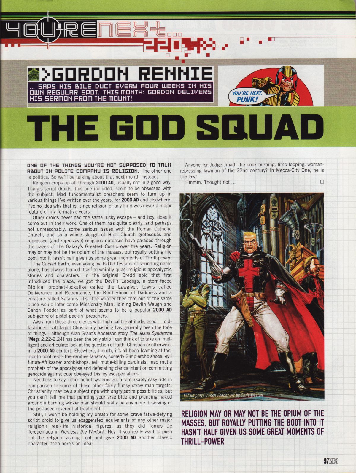 Read online Judge Dredd Megazine (Vol. 5) comic -  Issue #220 - 98