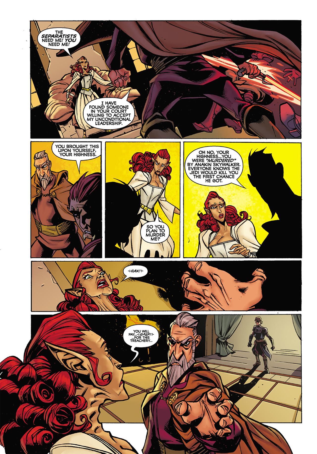 Read online Star Wars: The Clone Wars comic -  Issue #5 - 19
