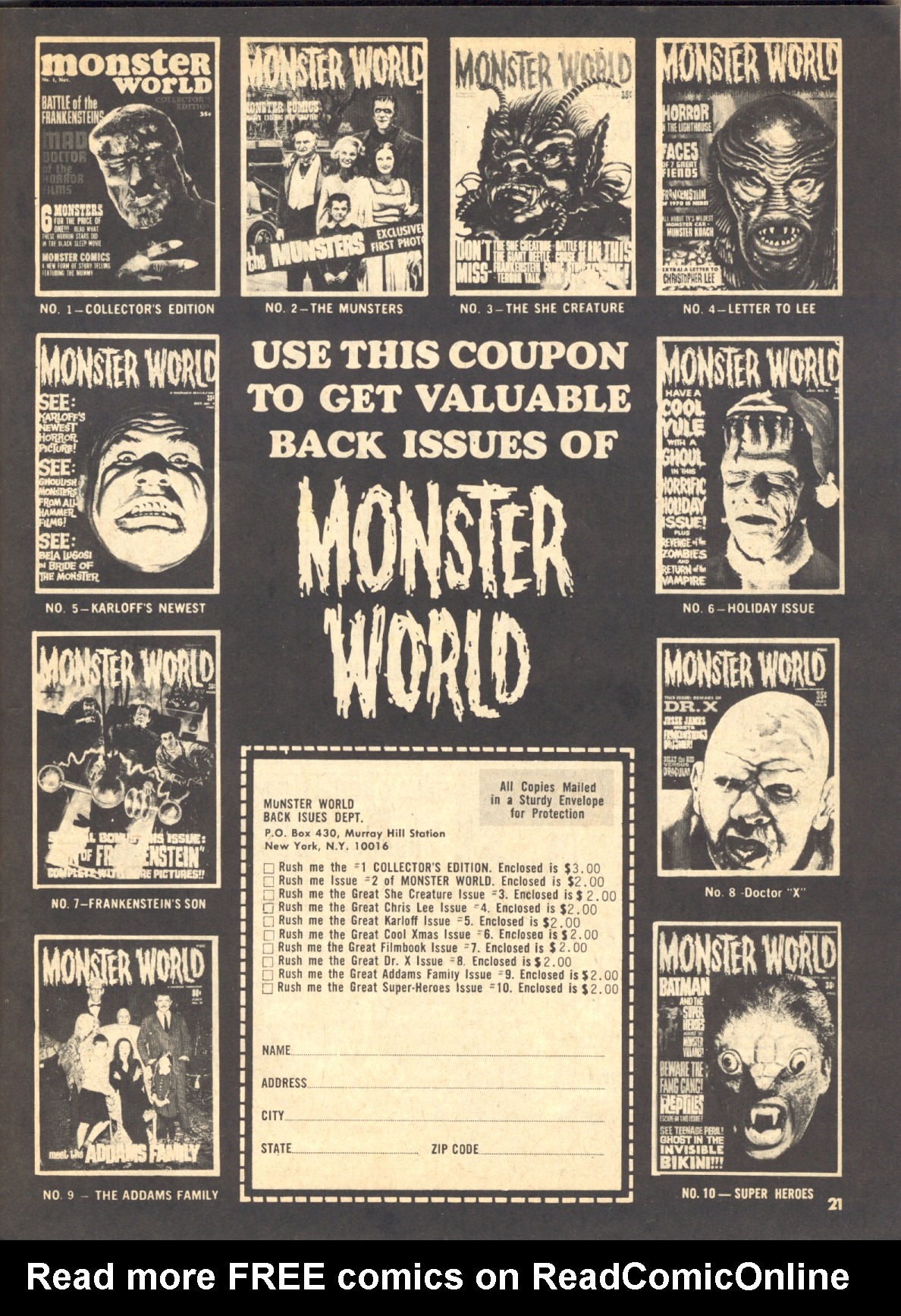 Creepy (1964) Issue #41 #41 - English 21