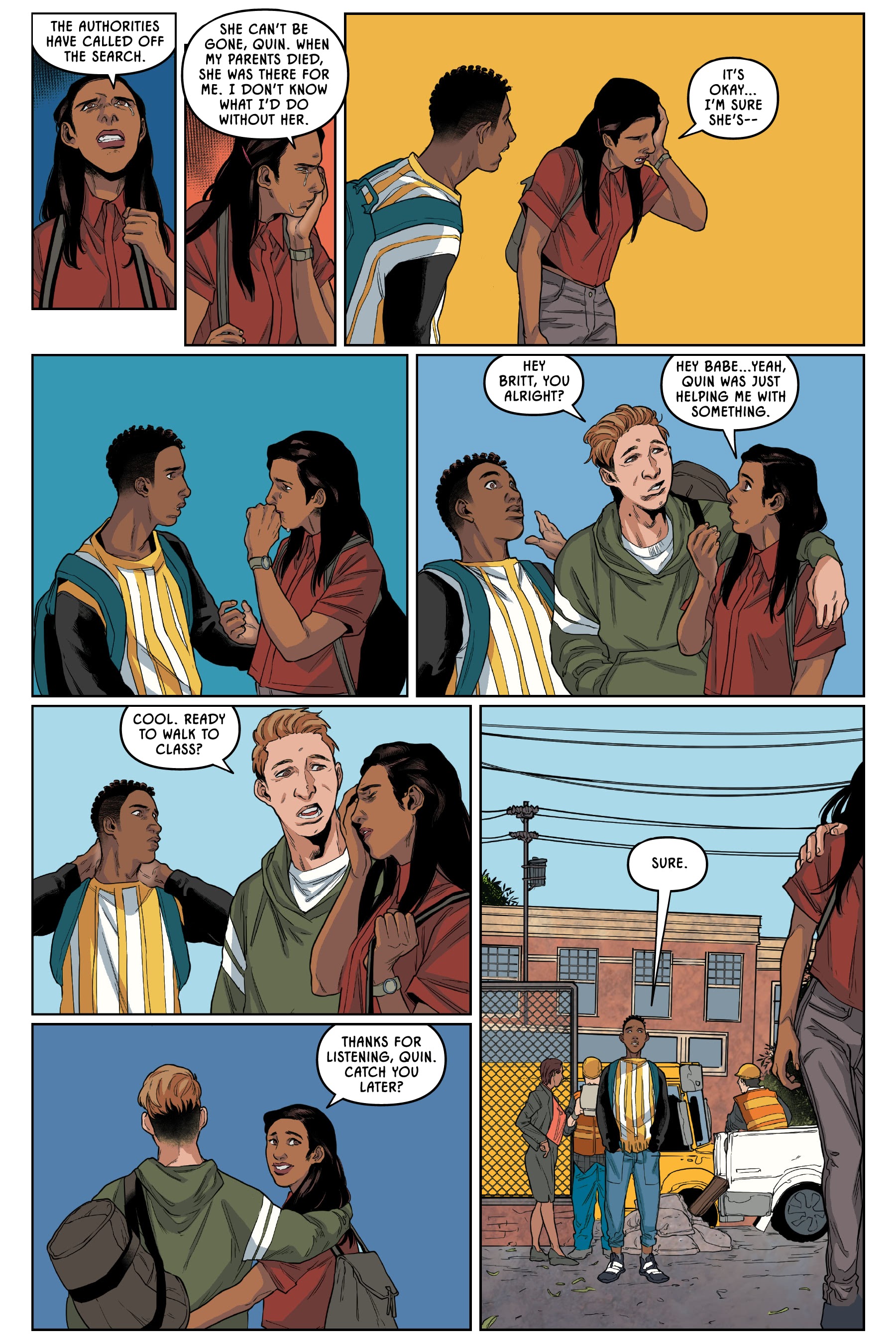 Read online Quincredible: The Hero Within comic -  Issue # TPB - 15