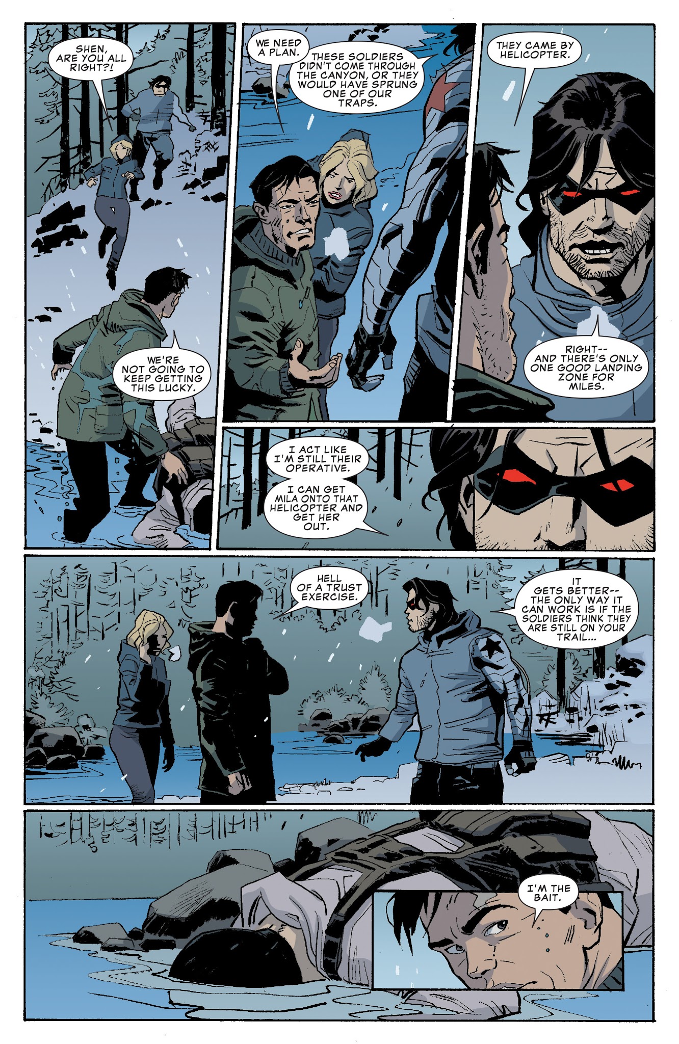 Read online Winter Soldier: The Bitter March comic -  Issue #5 - 12