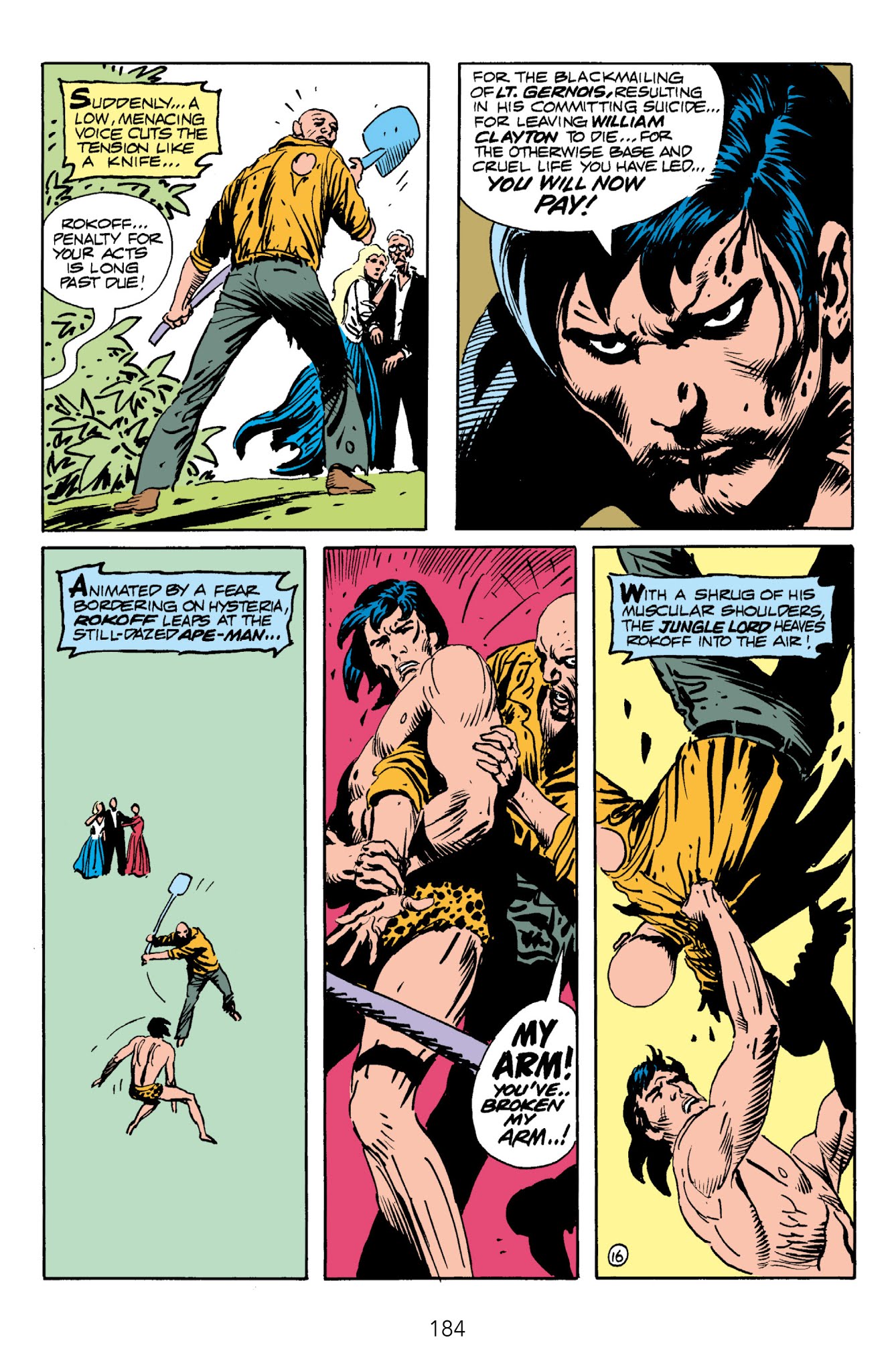 Read online Edgar Rice Burroughs' Tarzan The Joe Kubert Years comic -  Issue # TPB 2 (Part 2) - 78