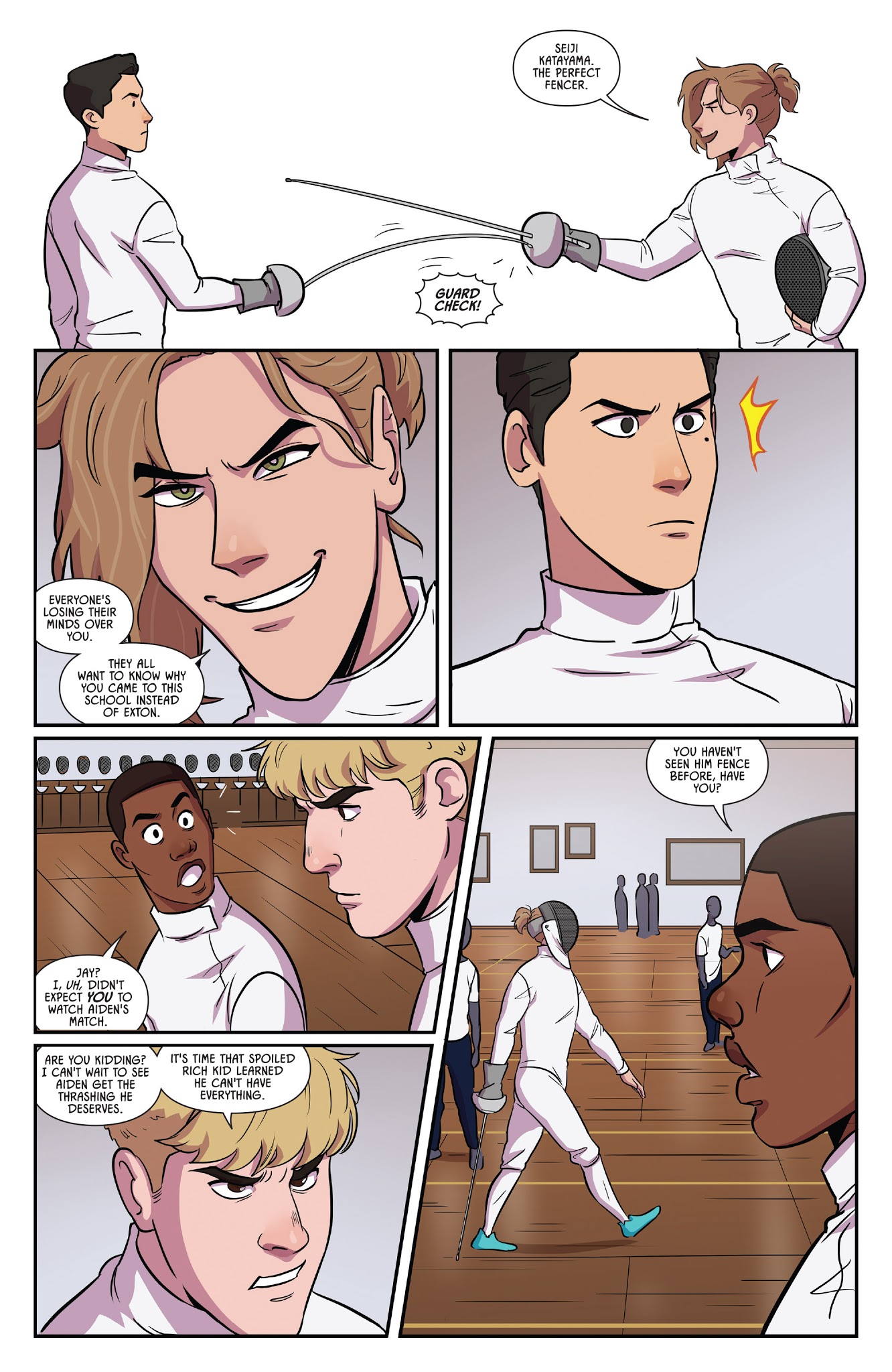 Read online Fence comic -  Issue #5 - 10