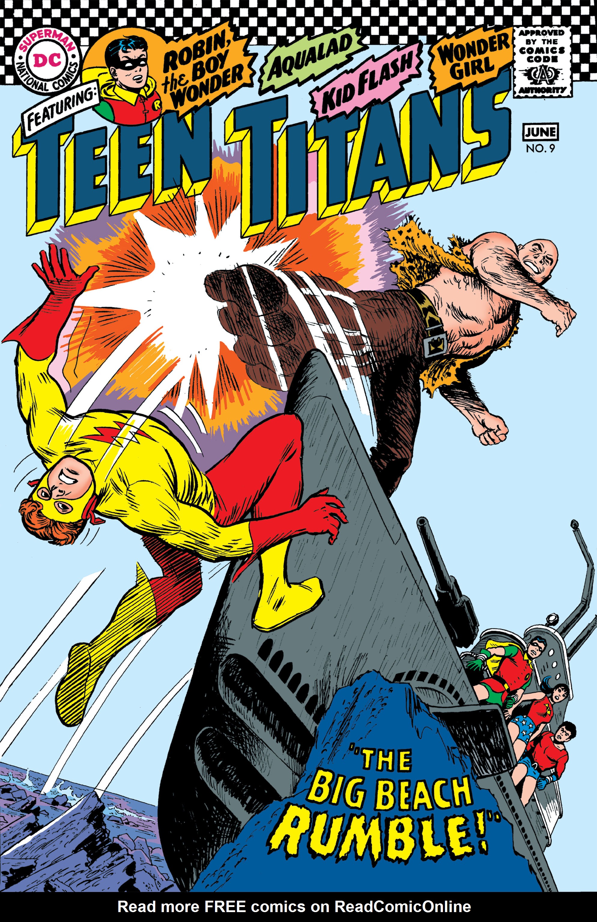 Read online Teen Titans (1966) comic -  Issue #9 - 1