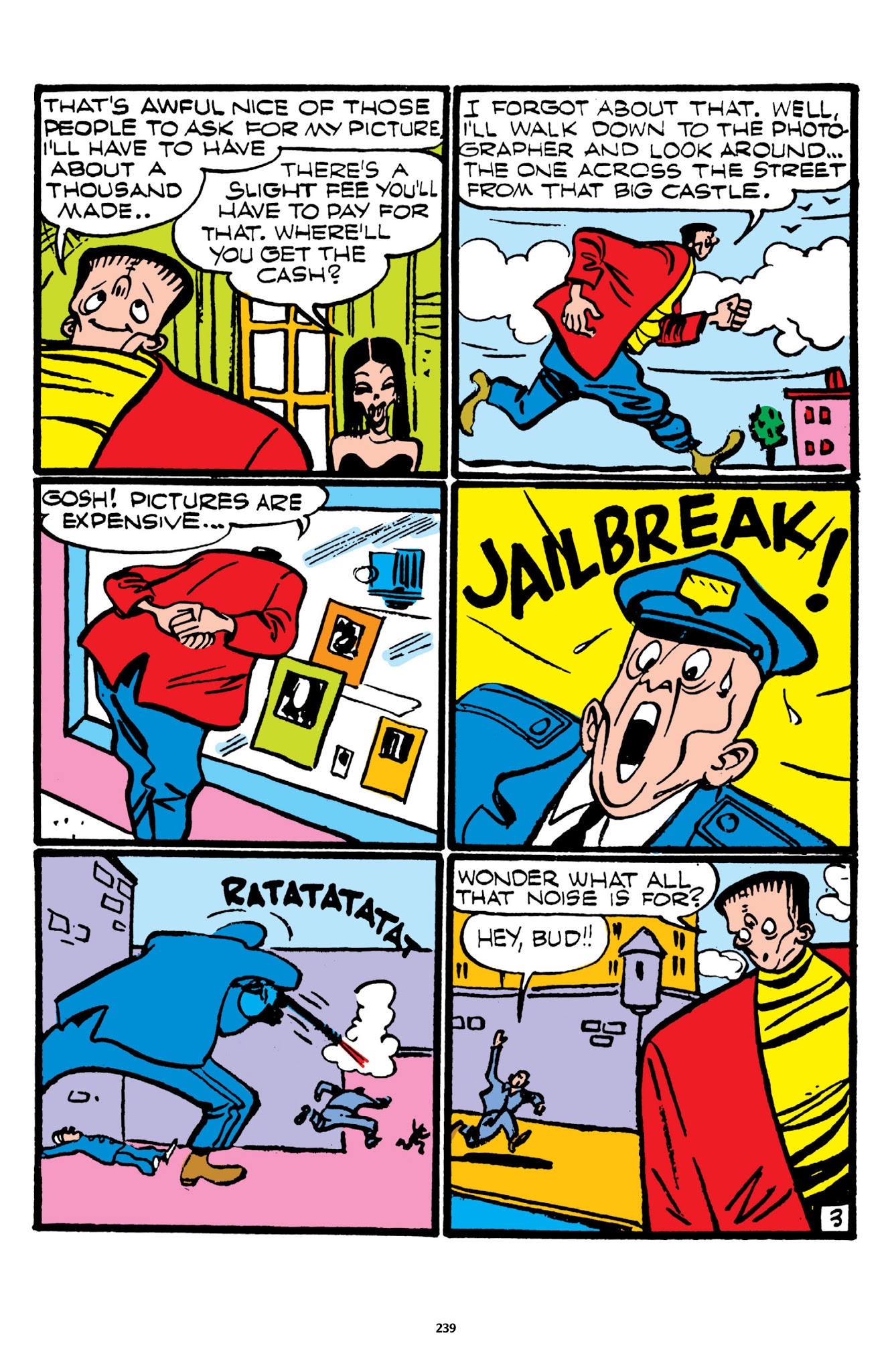 Read online Frankenstein: The Mad Science of Dick Briefer comic -  Issue # TPB - 234
