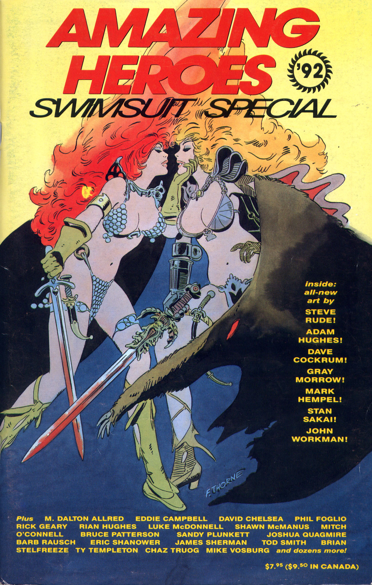 Read online Amazing Heroes Swimsuit Special comic -  Issue # TPB 3 - 1