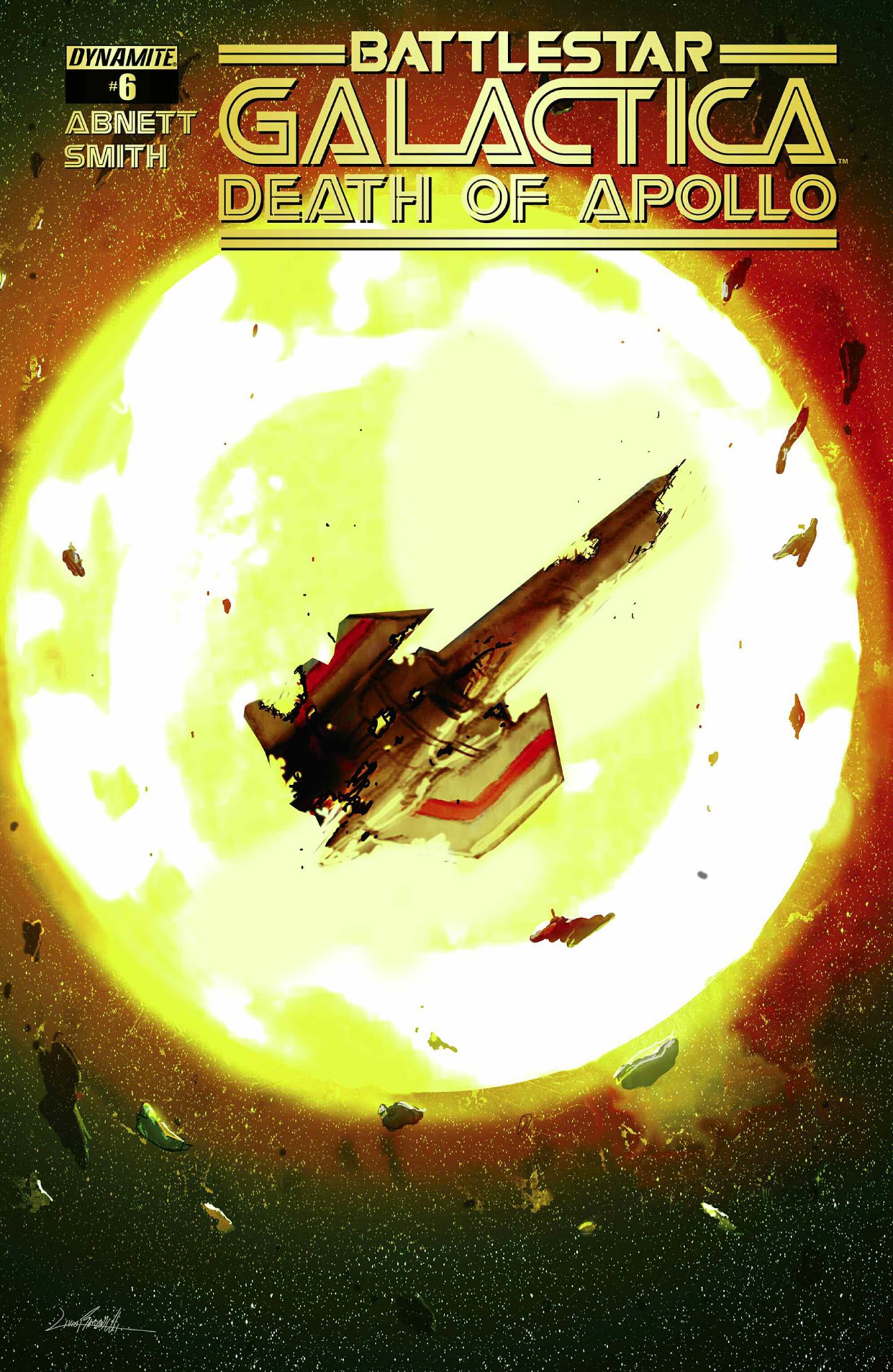 Read online Classic Battlestar Galactica: The Death of Apollo comic -  Issue #6 - 3