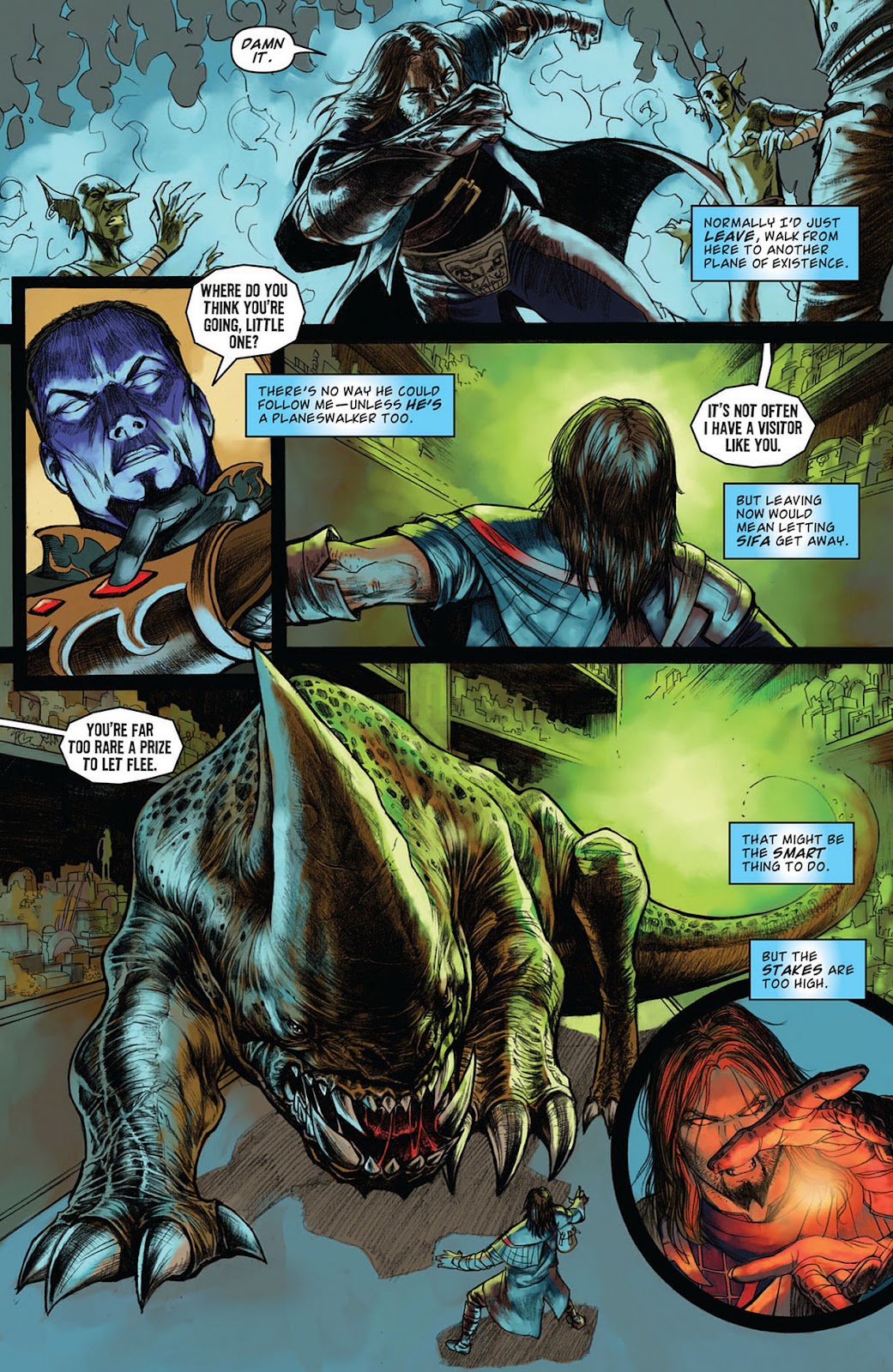 Magic: The Gathering - The Spell Thief issue 1 - Page 13