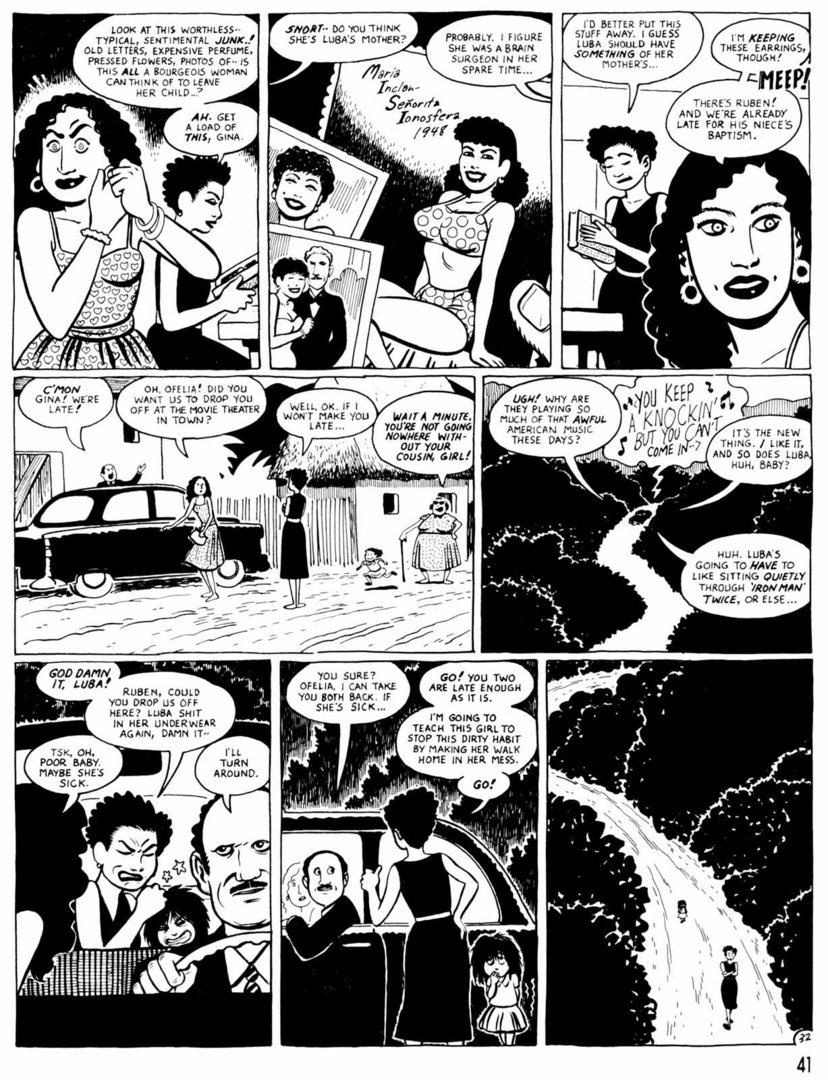 Read online Love and Rockets (1982) comic -  Issue #30 - 44