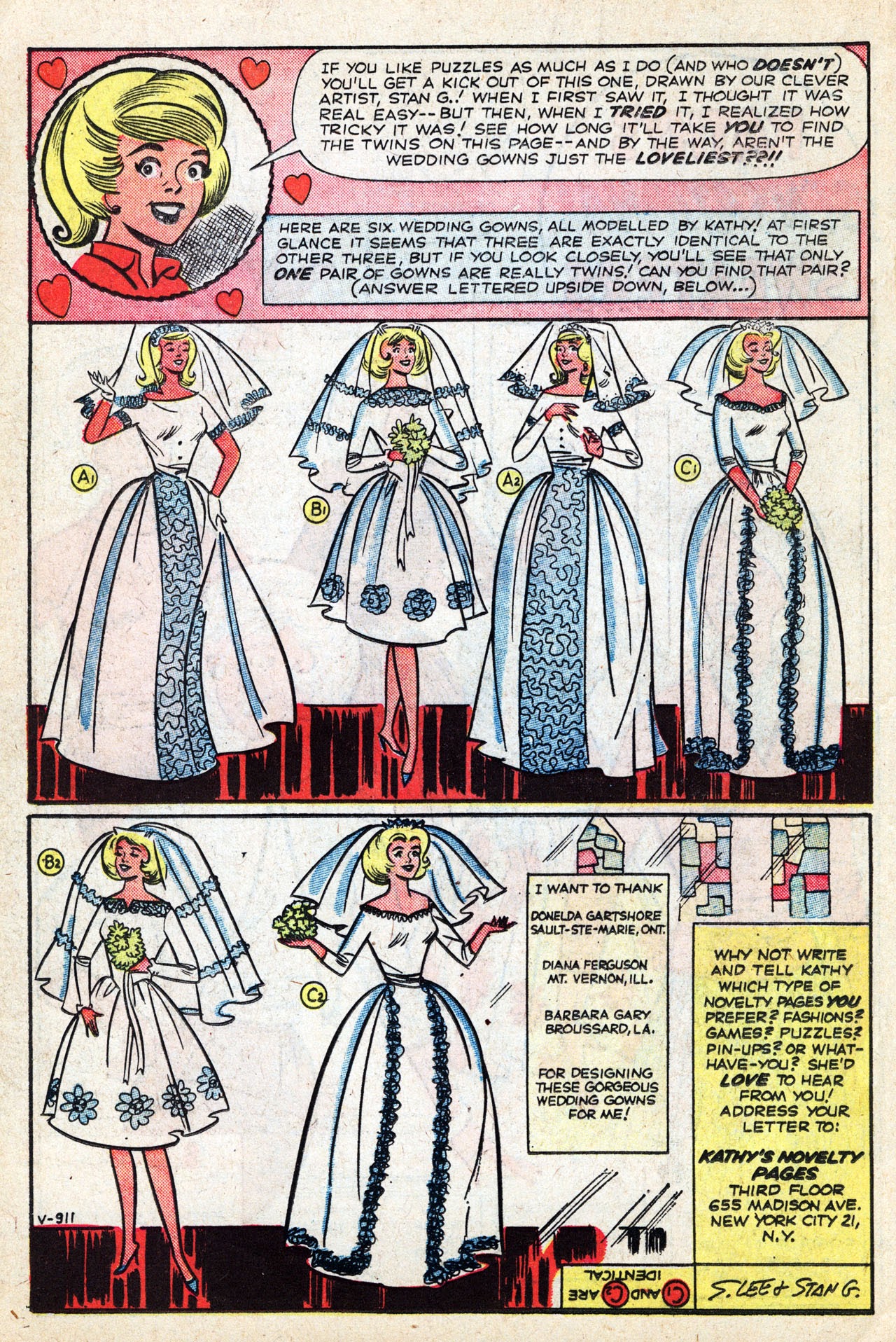 Read online Kathy (1959) comic -  Issue #19 - 18