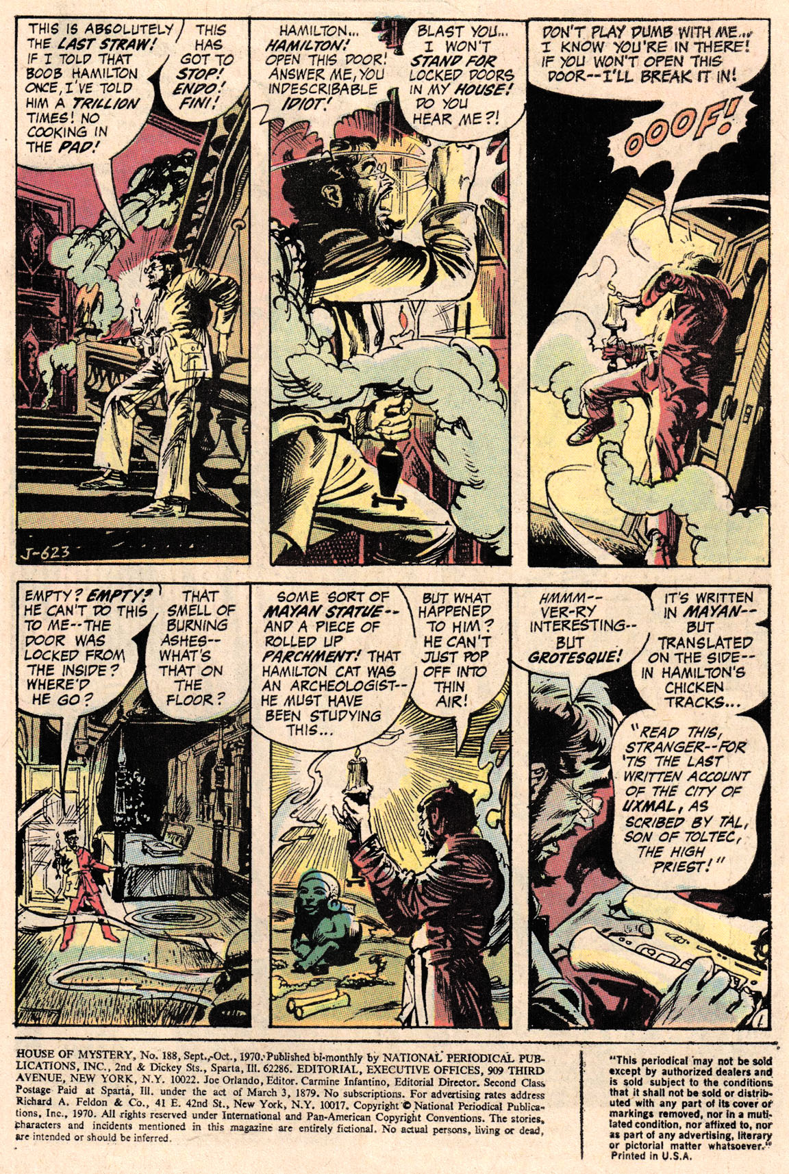 Read online House of Mystery (1951) comic -  Issue #188 - 3