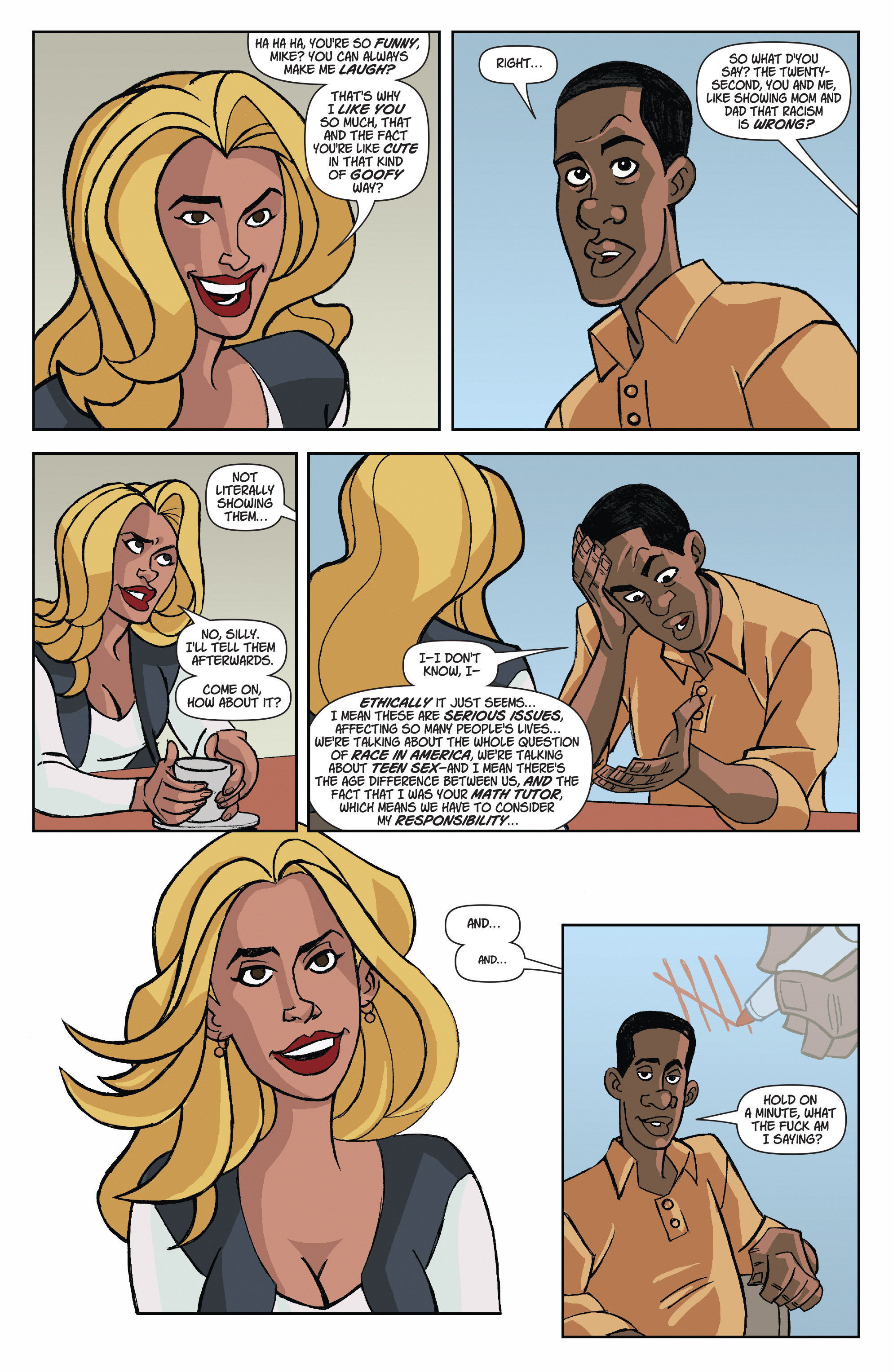 Read online A Train Called Love comic -  Issue #8 - 11