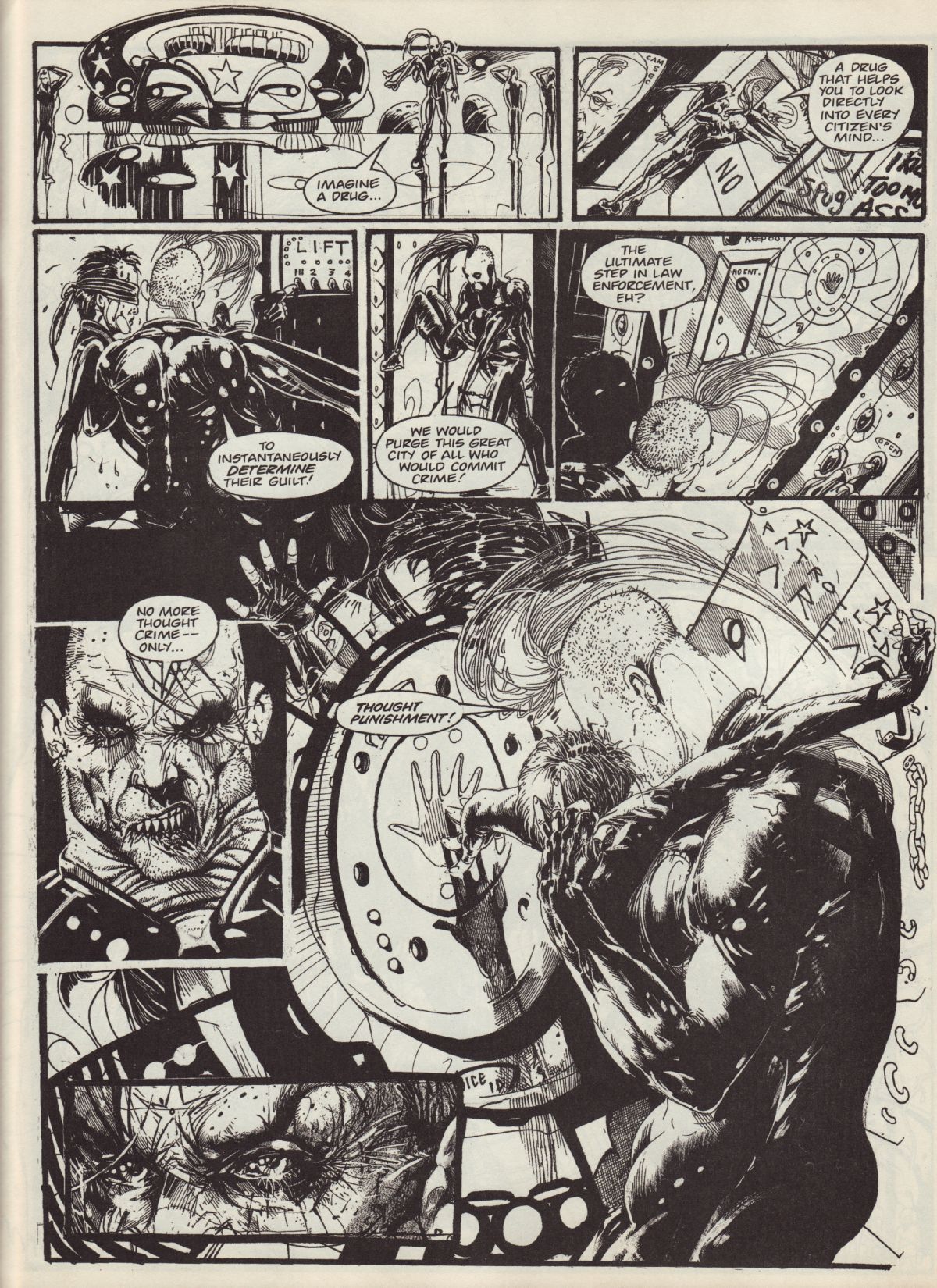 Read online Judge Dredd: The Megazine (vol. 2) comic -  Issue #80 - 38
