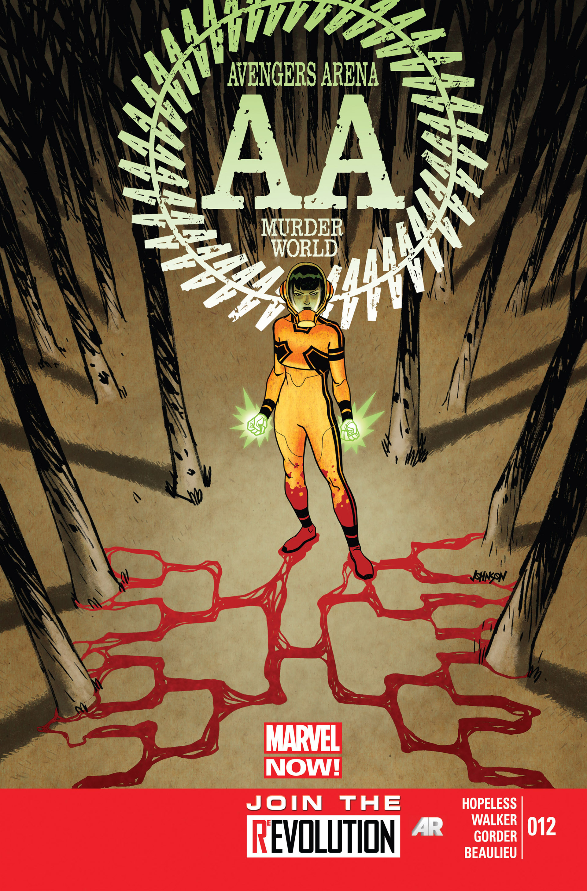 Read online Avengers Arena comic -  Issue #12 - 1