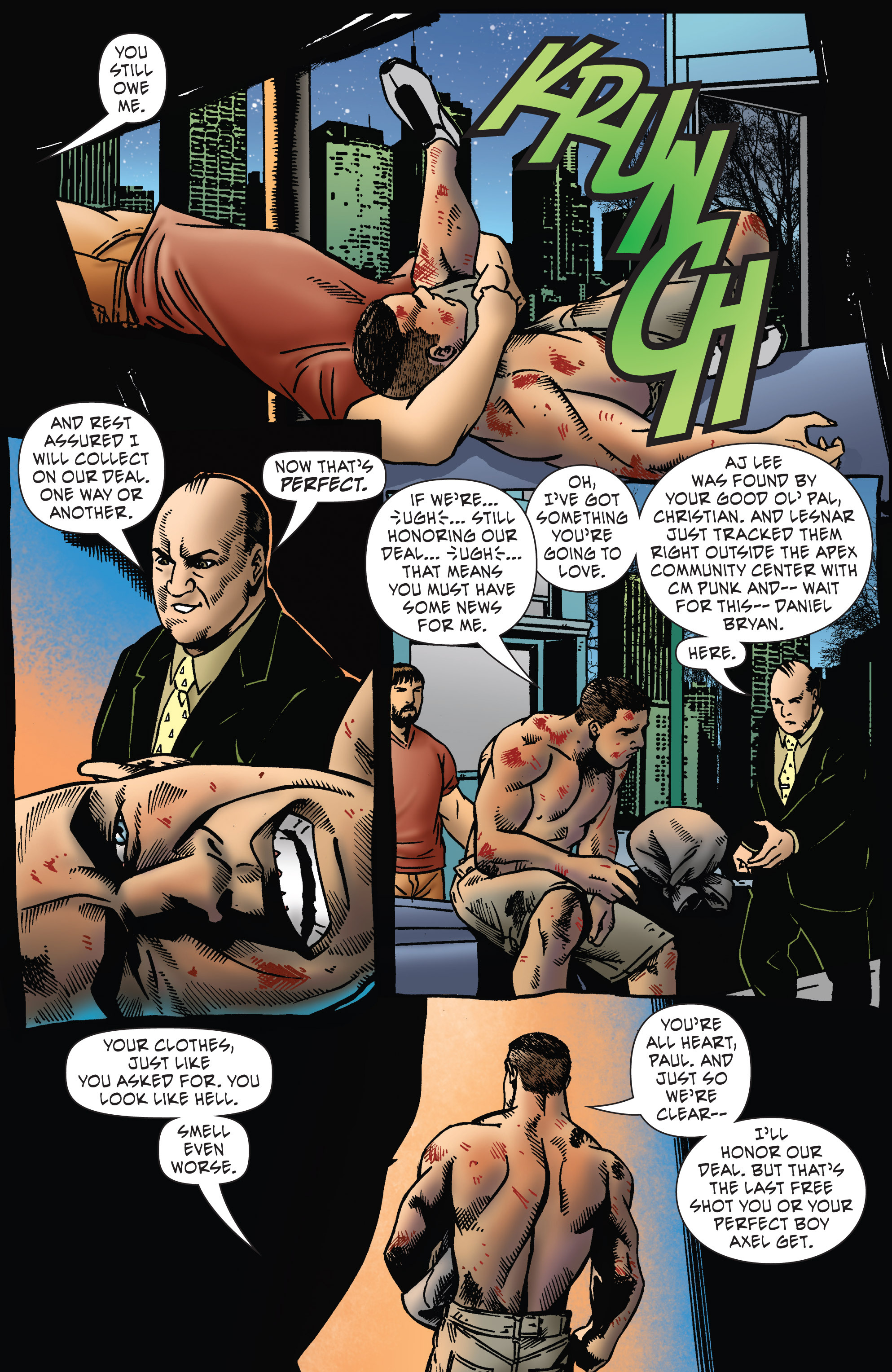Read online WWE Superstars comic -  Issue #4 - 8