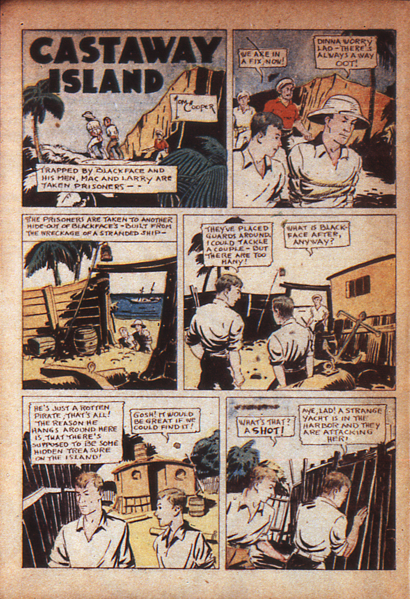 Read online Adventure Comics (1938) comic -  Issue #7 - 9