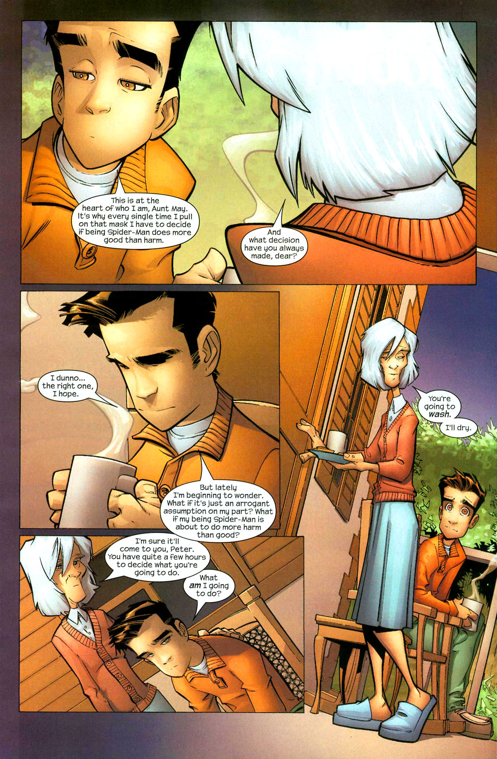 Read online The Spectacular Spider-Man (2003) comic -  Issue #8 - 12
