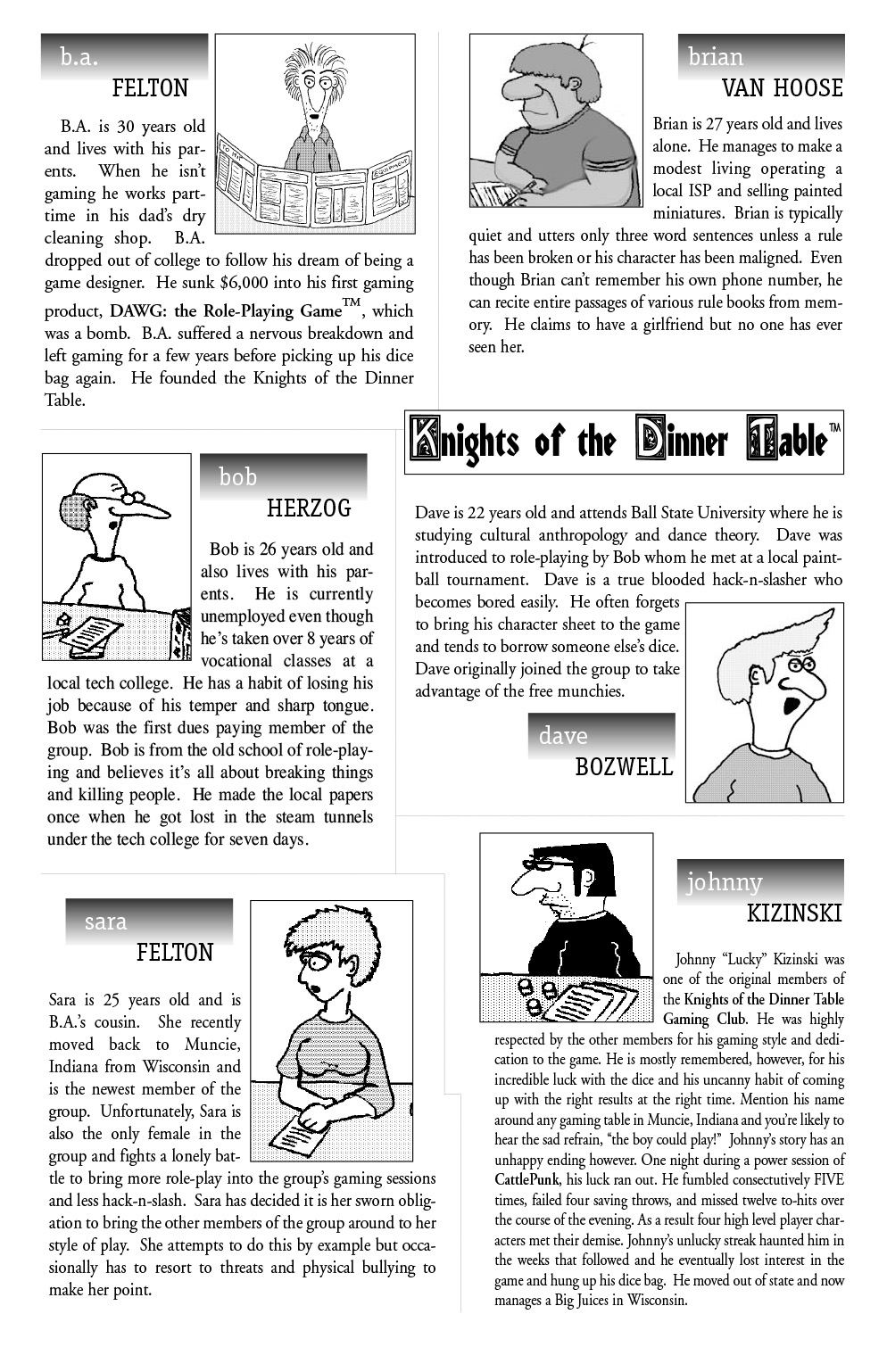 Read online Knights of the Dinner Table comic -  Issue #22 - 52