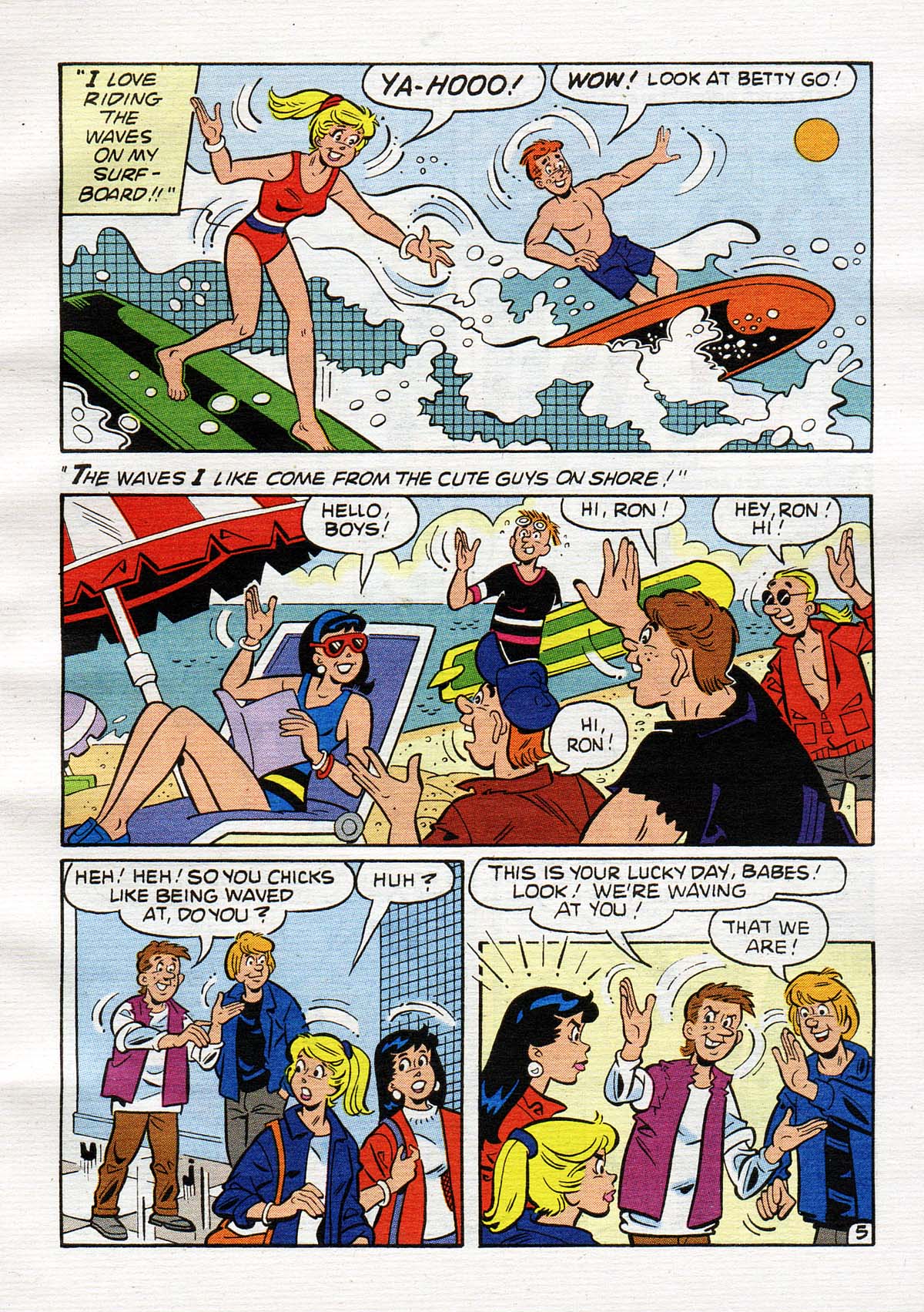 Read online Betty and Veronica Digest Magazine comic -  Issue #124 - 6