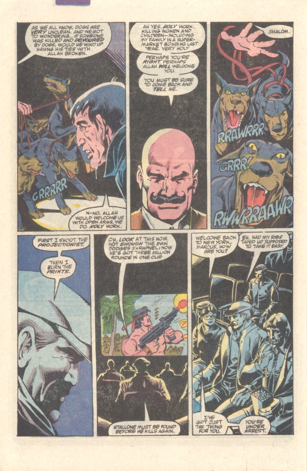 Read online Mark Hazzard: Merc comic -  Issue #3 - 32