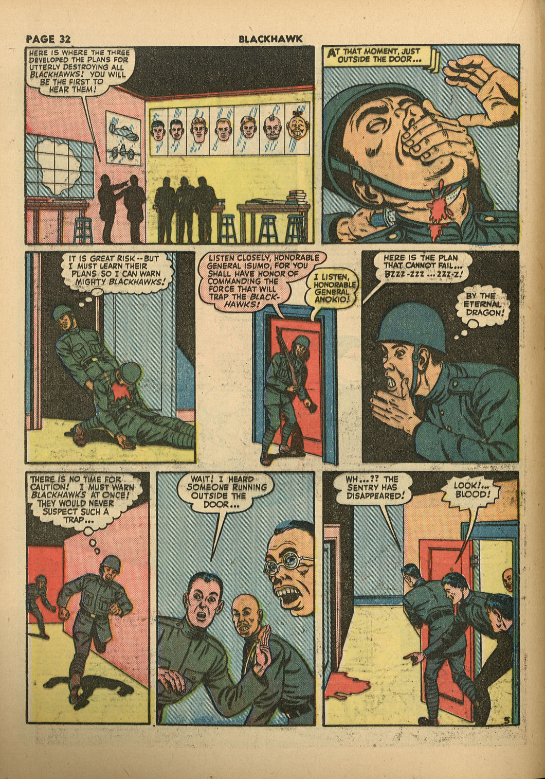 Read online Blackhawk (1957) comic -  Issue #9 - 34