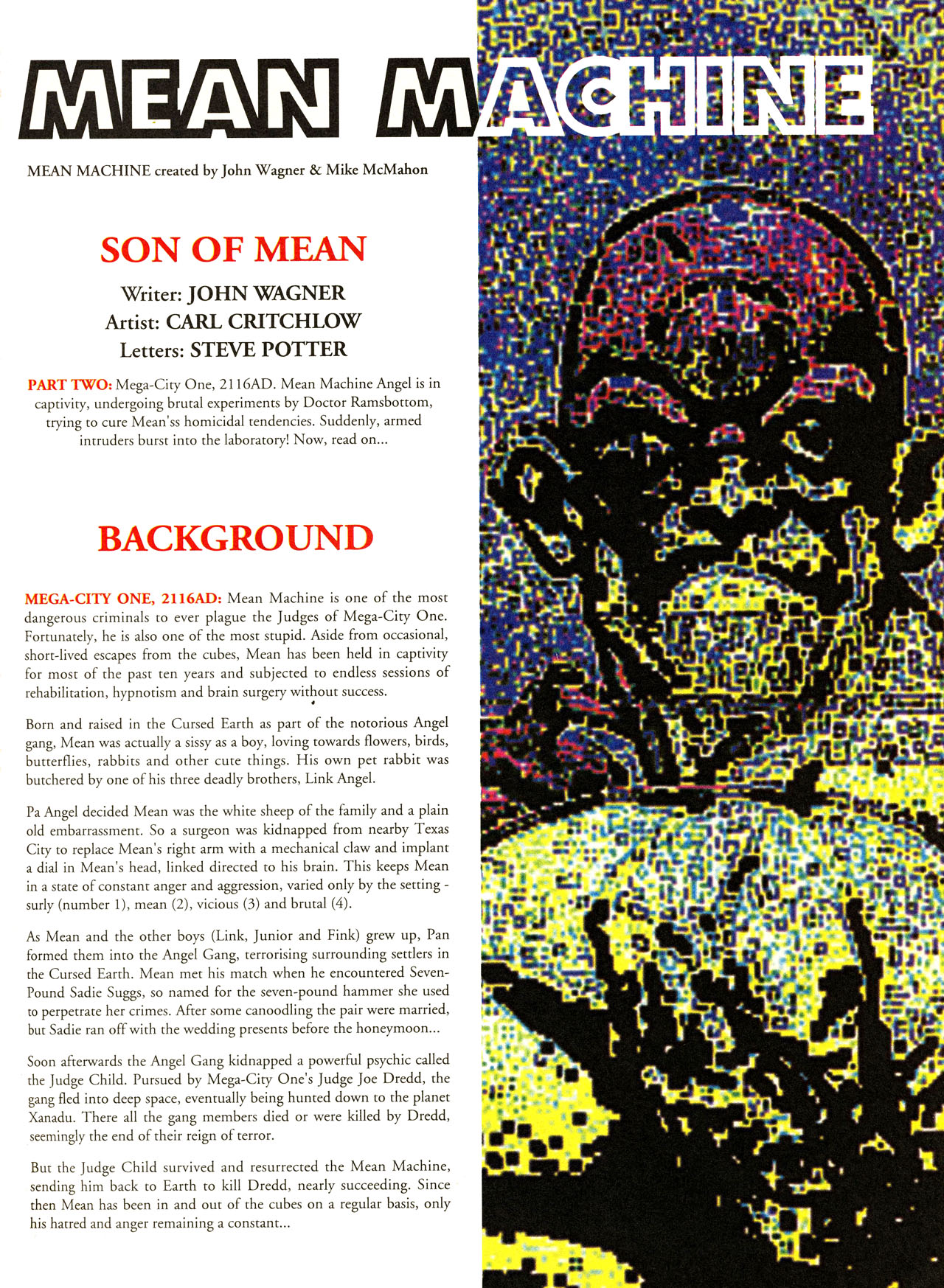 Read online Judge Dredd: The Megazine (vol. 2) comic -  Issue #64 - 23