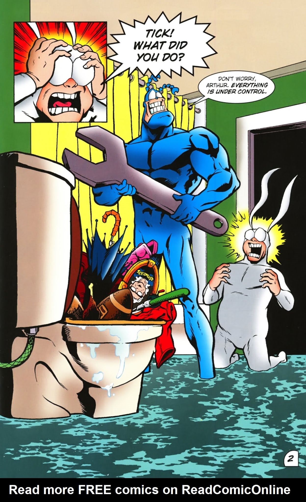 Read online The Tick New Series comic -  Issue #3 - 5