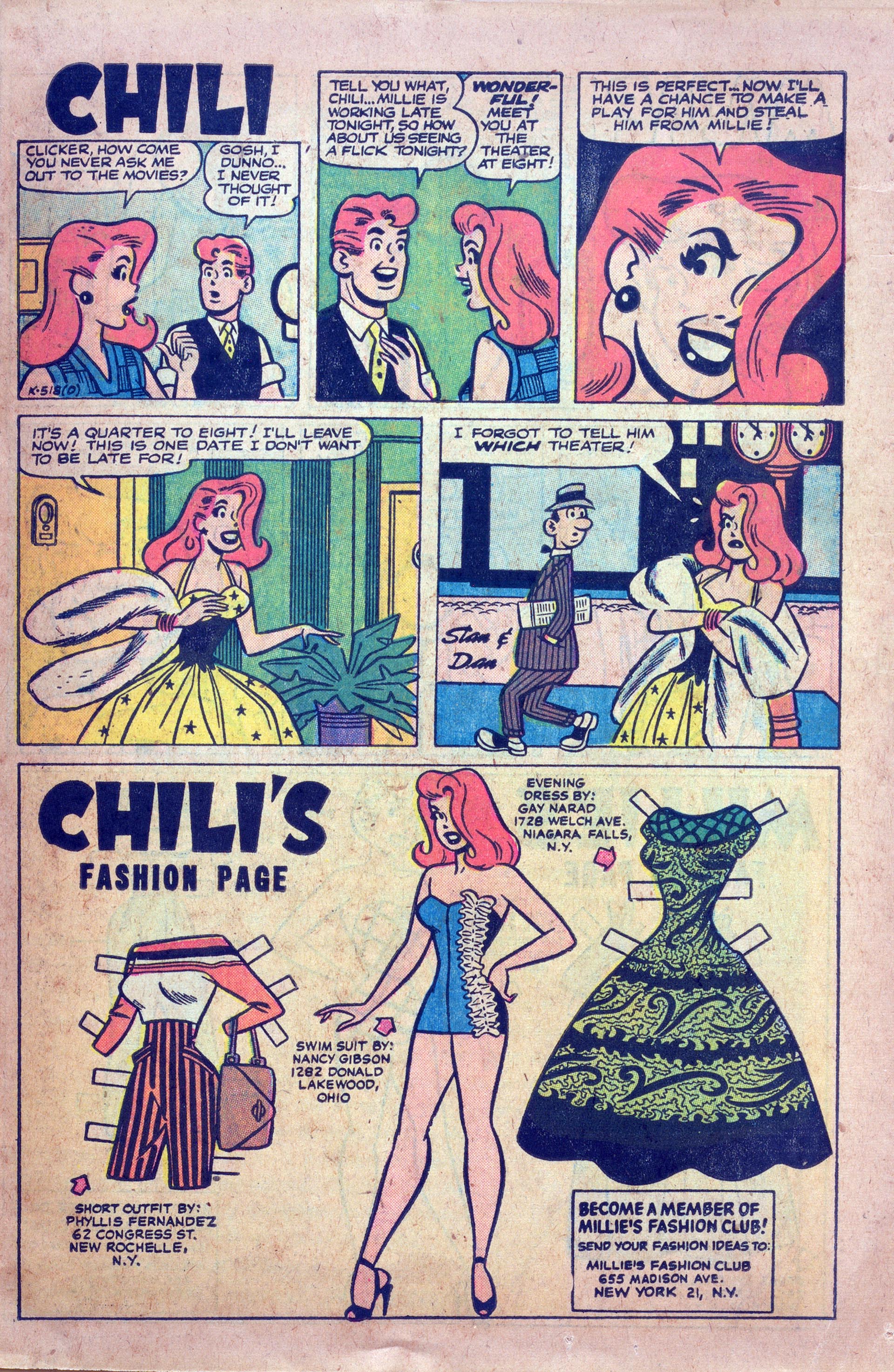 Read online Millie the Model comic -  Issue #71 - 23