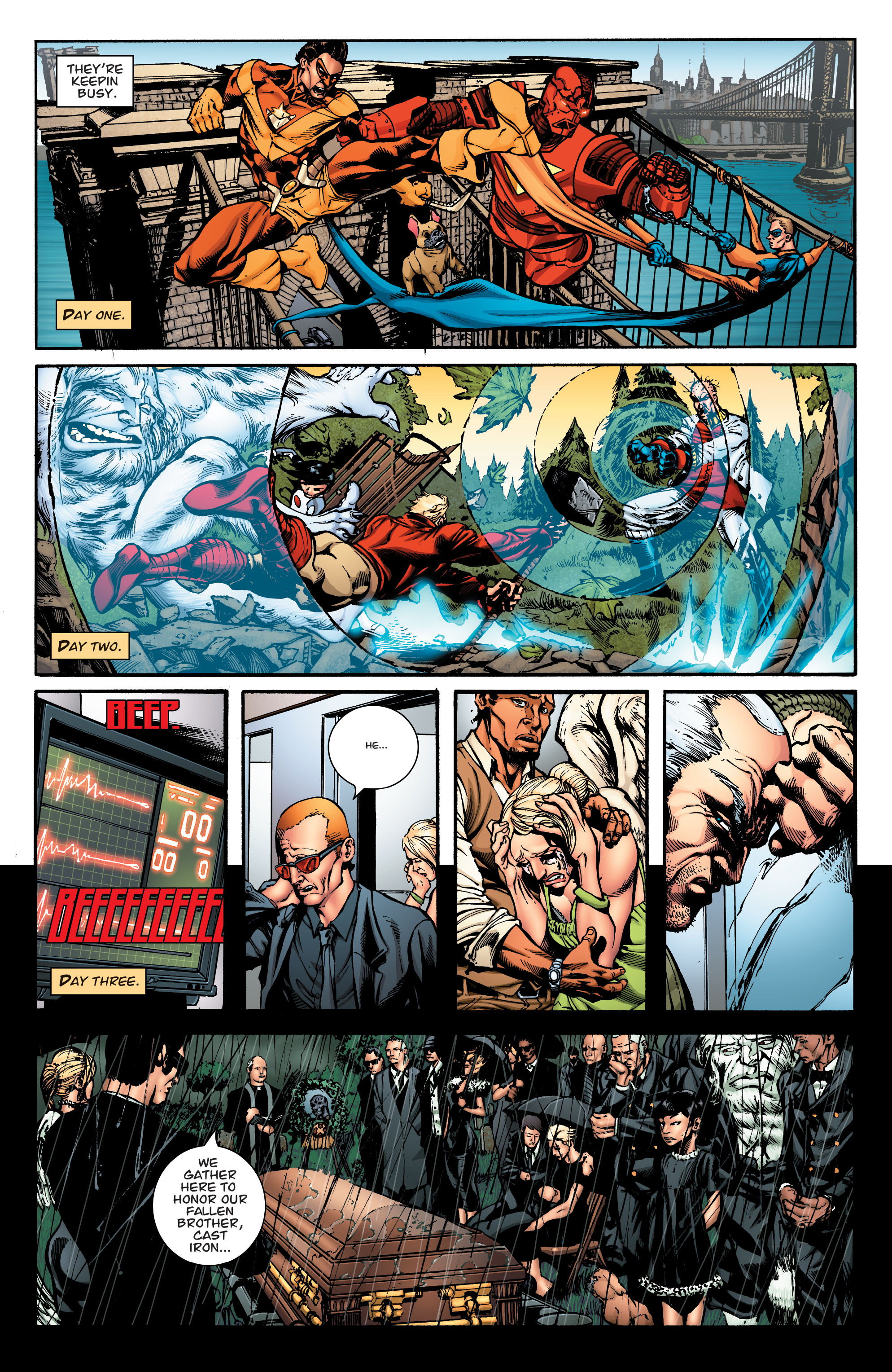 Read online Guarding the Globe (2010) comic -  Issue #5 - 4