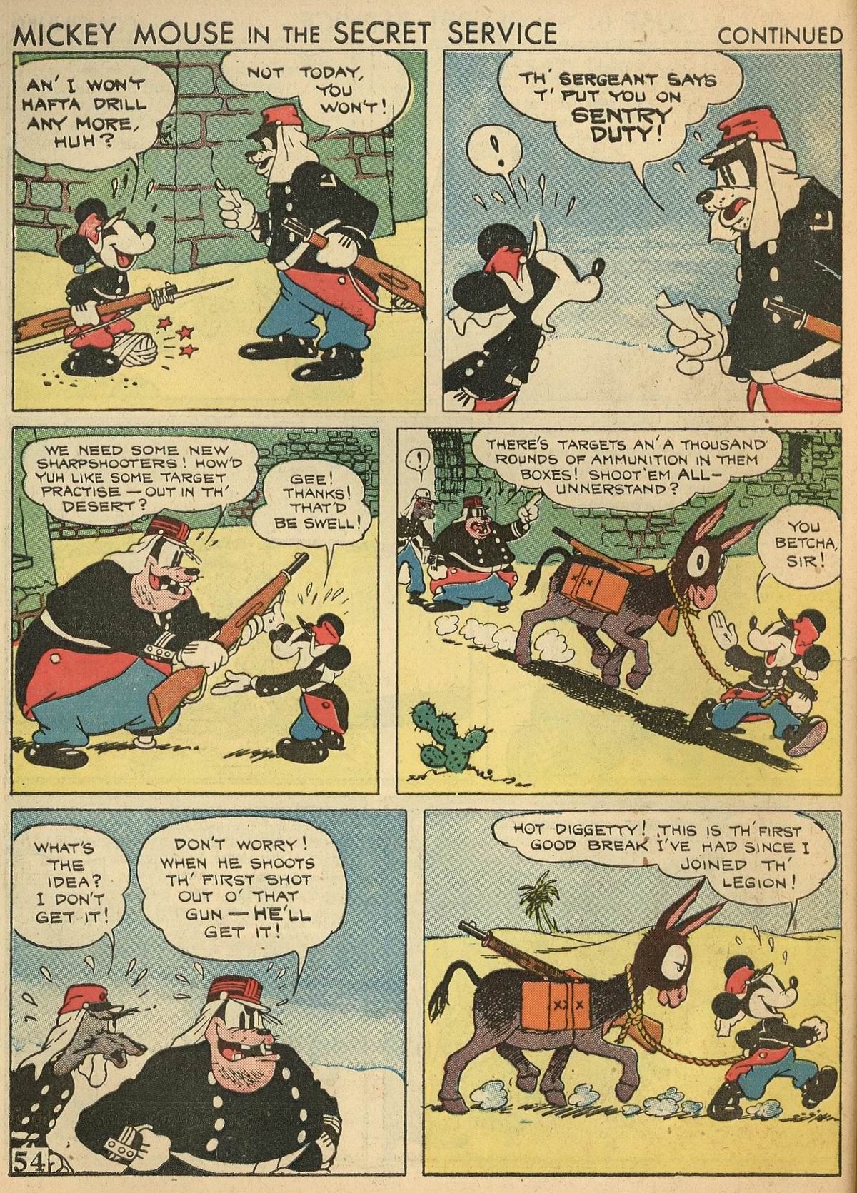 Read online Walt Disney's Comics and Stories comic -  Issue #8 - 56