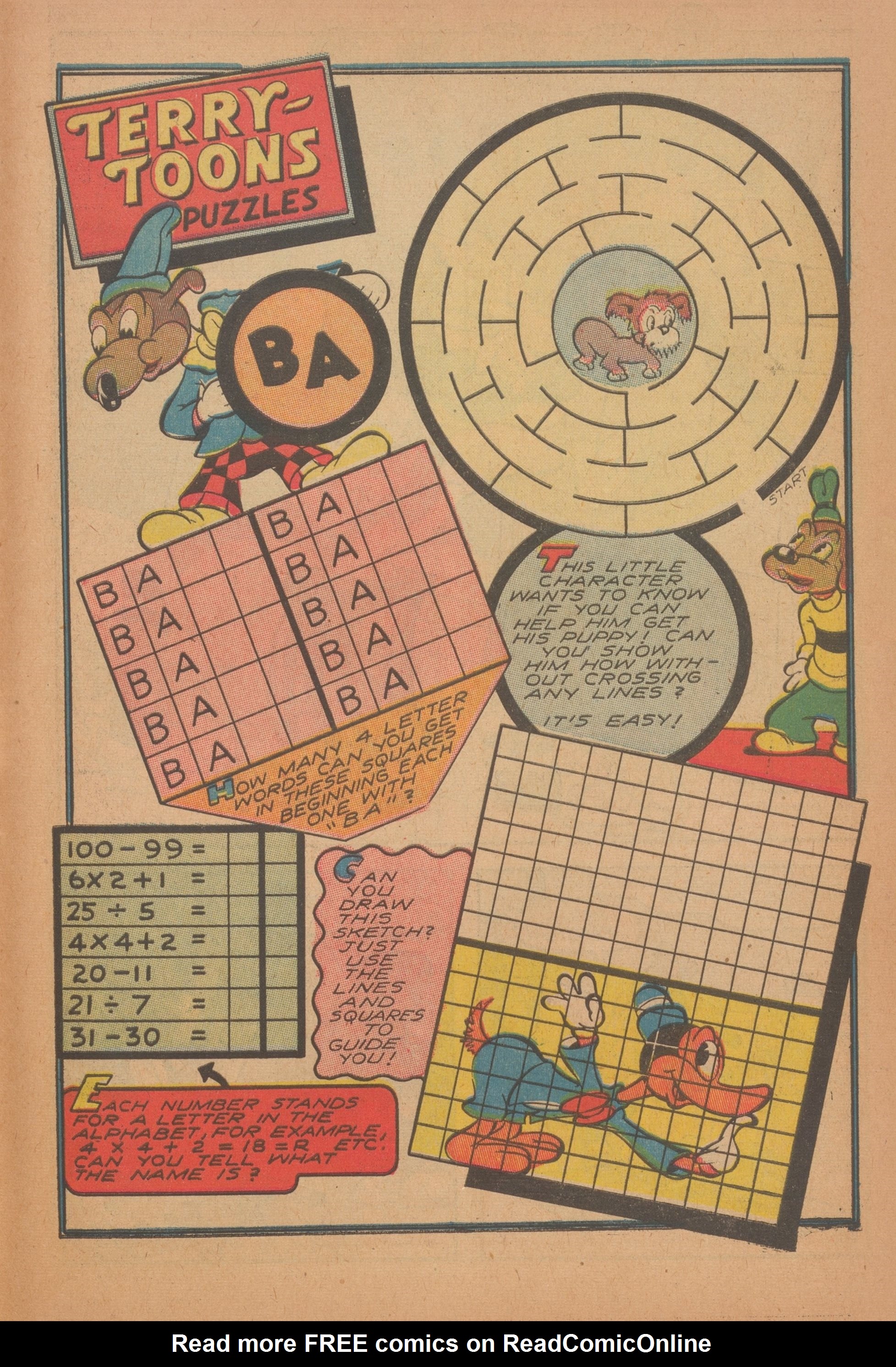 Read online Terry-Toons Comics comic -  Issue #29 - 43